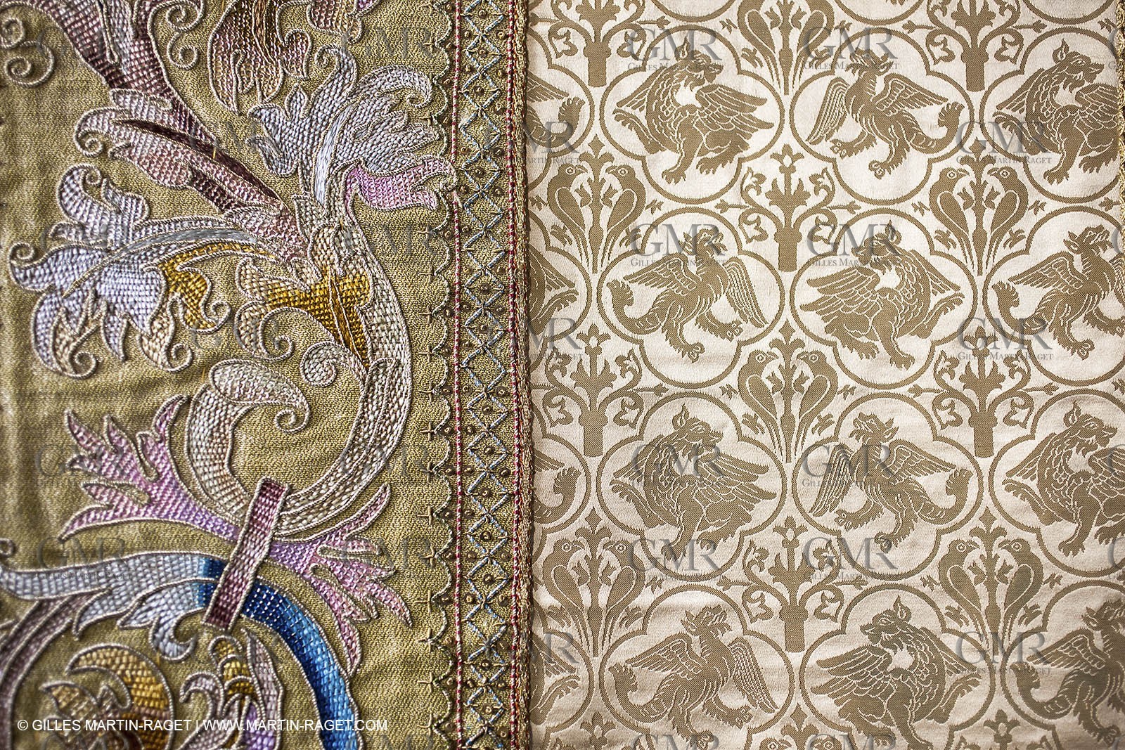 04 02 2013 - Marseille(FRA,13), Notre Dame de la Garde, liturgical clothing