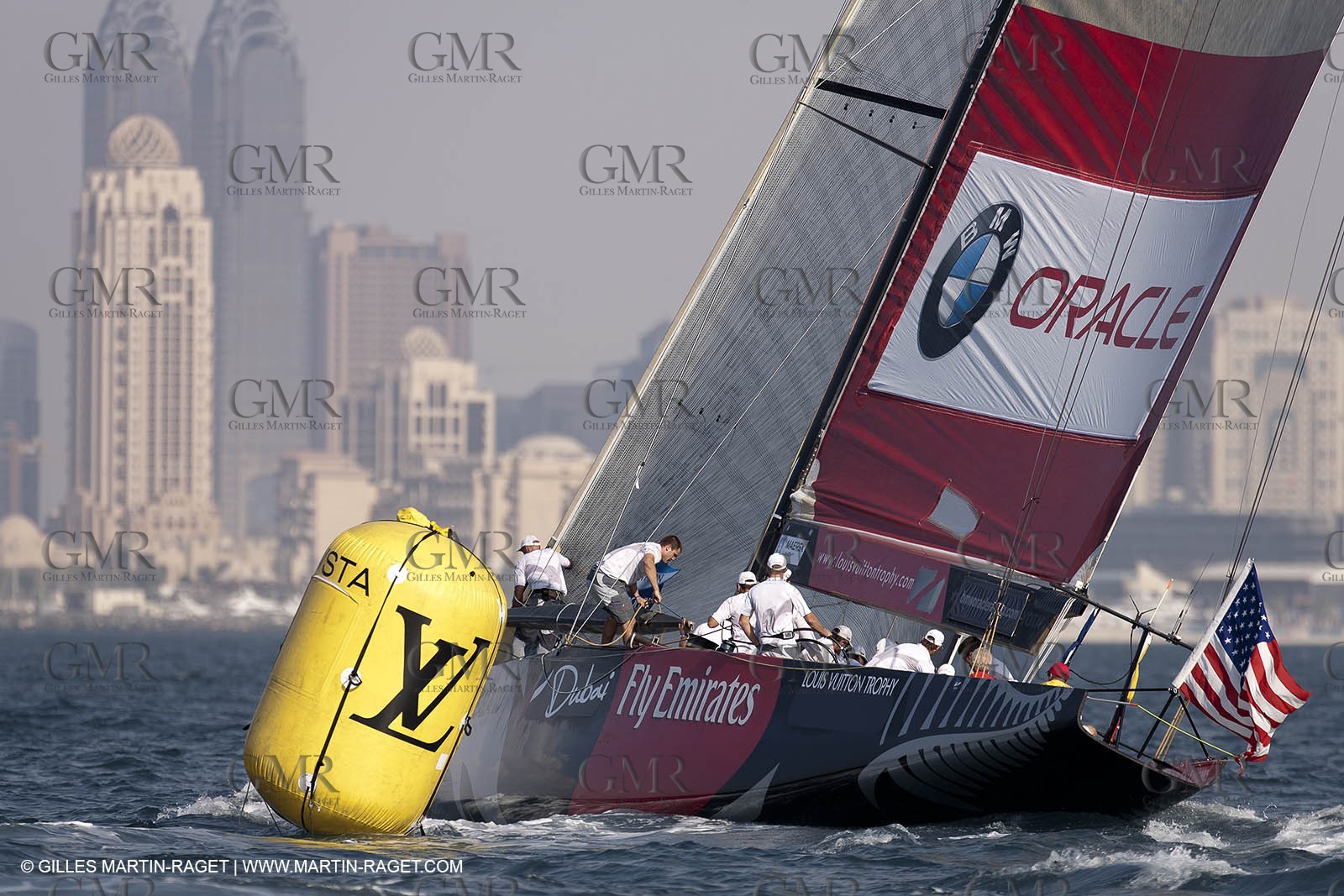 16 11 2010 - Dubai (UAE) - Dubai Louis Vuitton Trophy -  BMW ORACLE Racing Vs Synergy