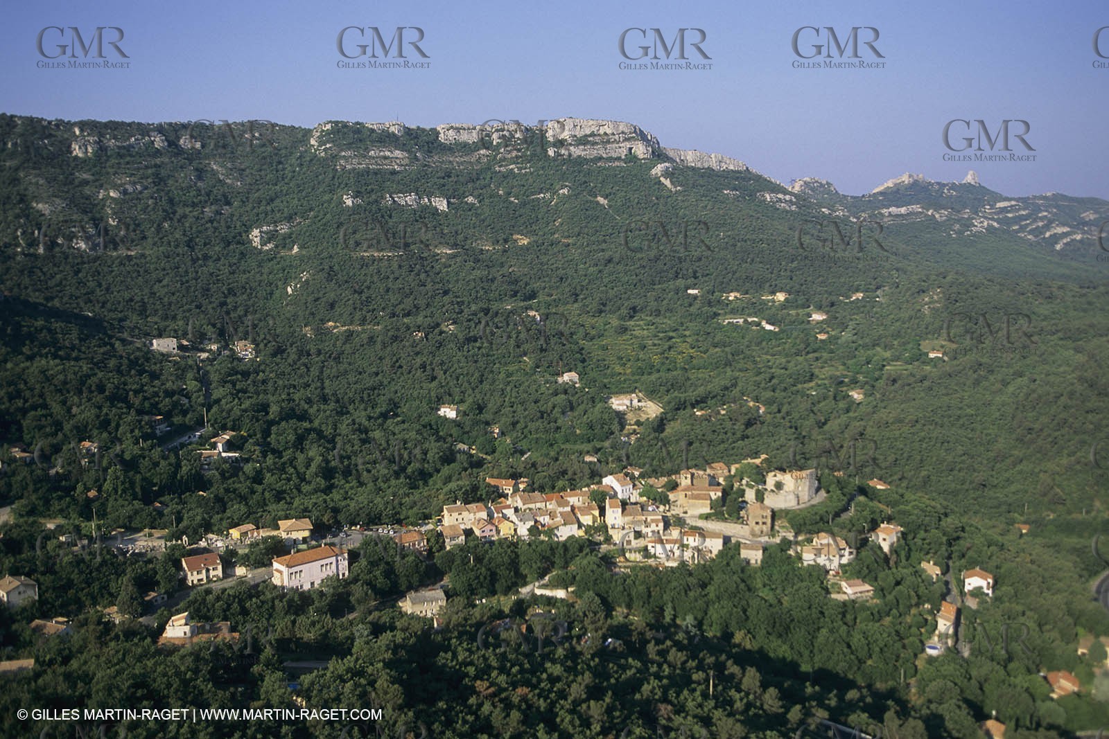 France, Provence, Pays d'Aubagne, collines de Marcel Pagnol, Mimet