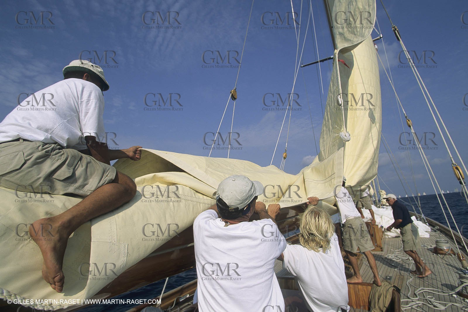 Classic Yachts, J class, onboard Cambria
