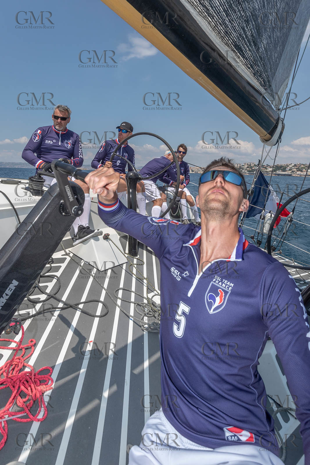 07 06 2021, Marseille (FRA,13), SSL Team France, Entraînement à bord de Tonerre de Glenn