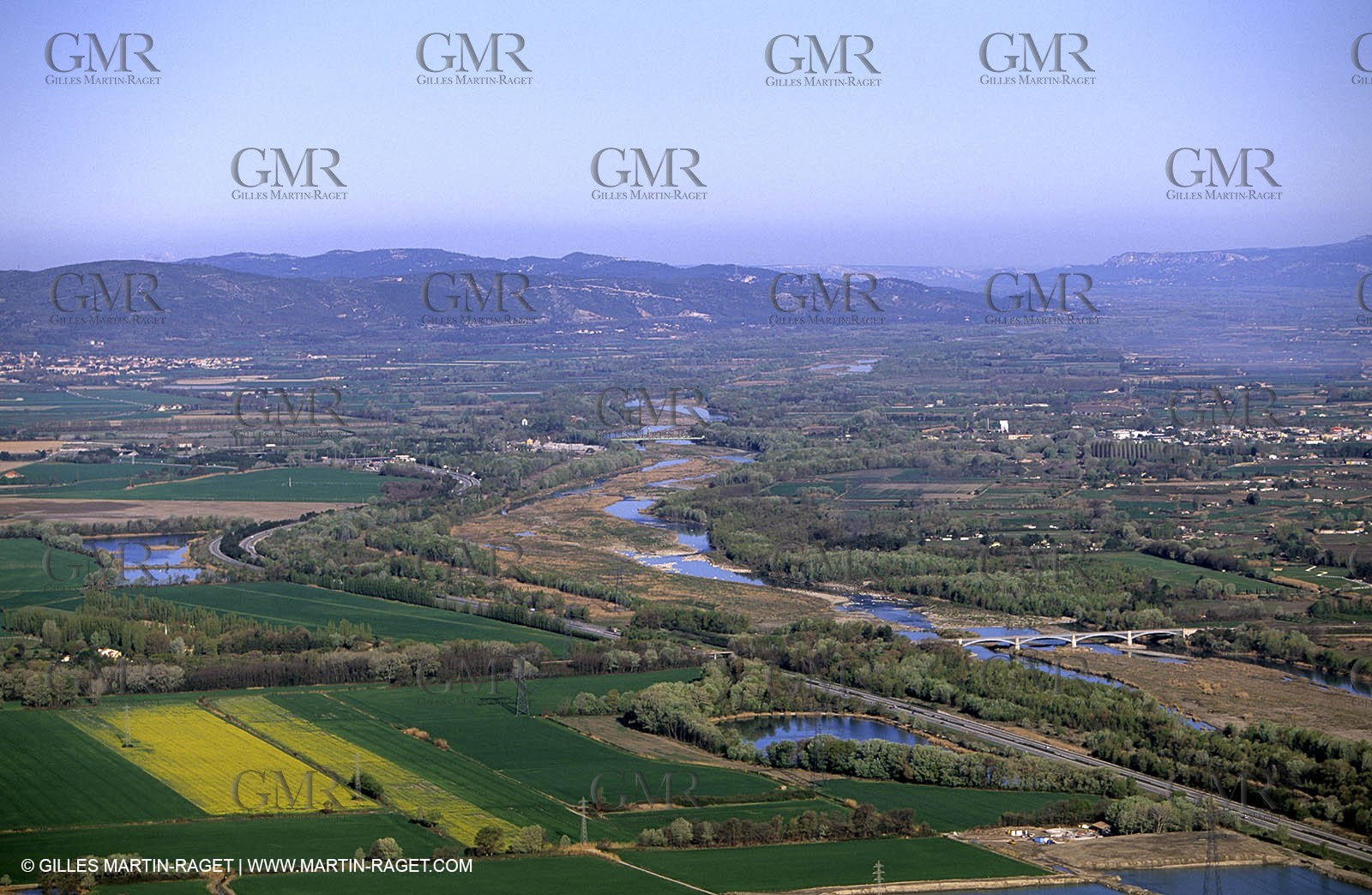 La Durance à Peyrolles