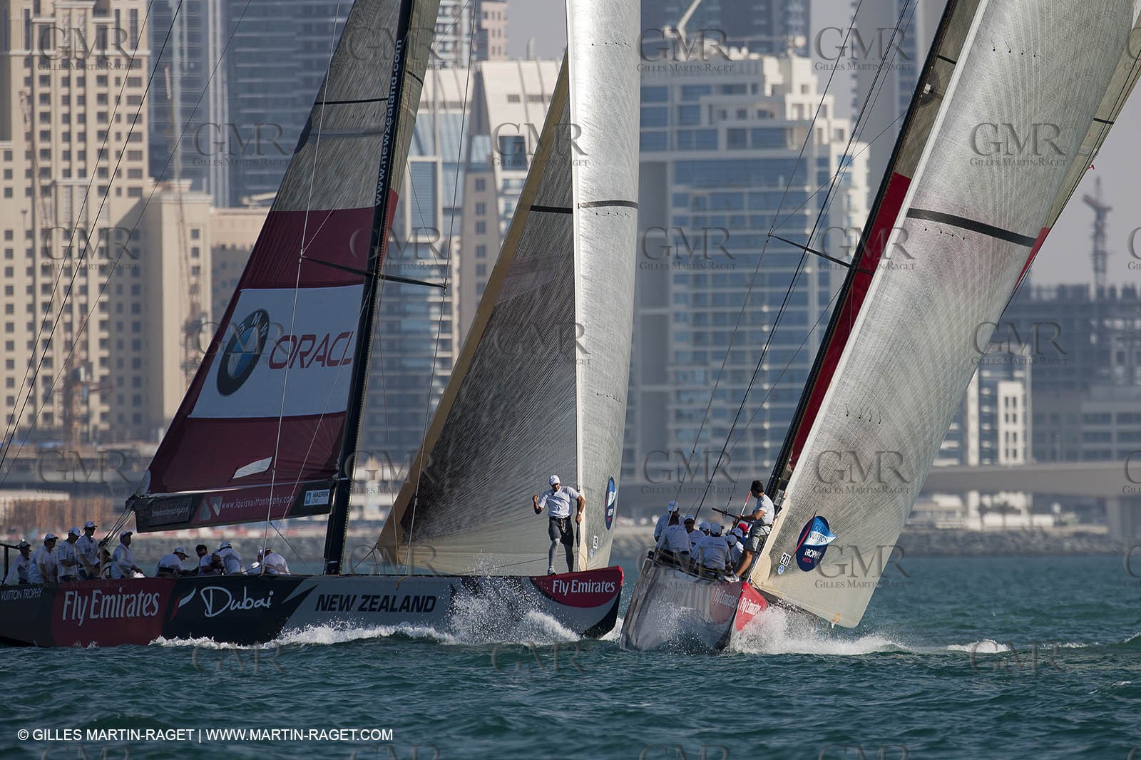 16 11 2010 - Dubai (UAE) - Dubai Louis Vuitton Trophy -  BMW ORACLE Racing Vs Synergy