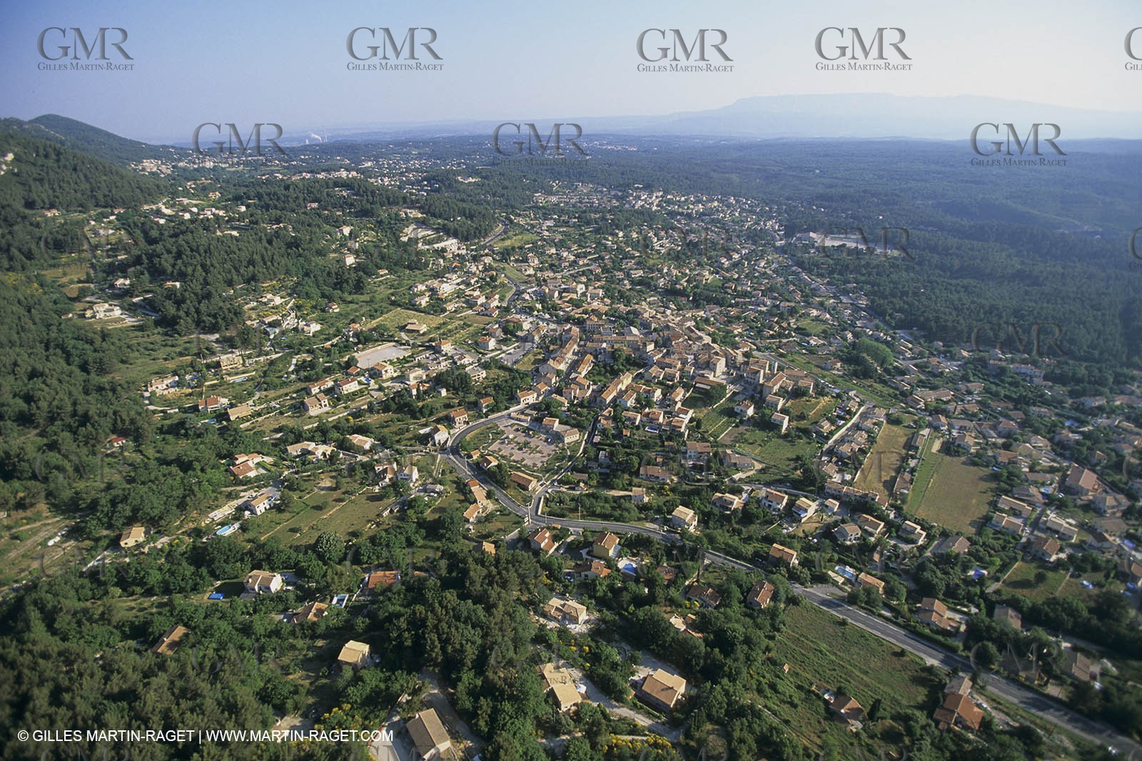 France, Provence, Pays d'Aubagne, collines de Marcel Pagnol