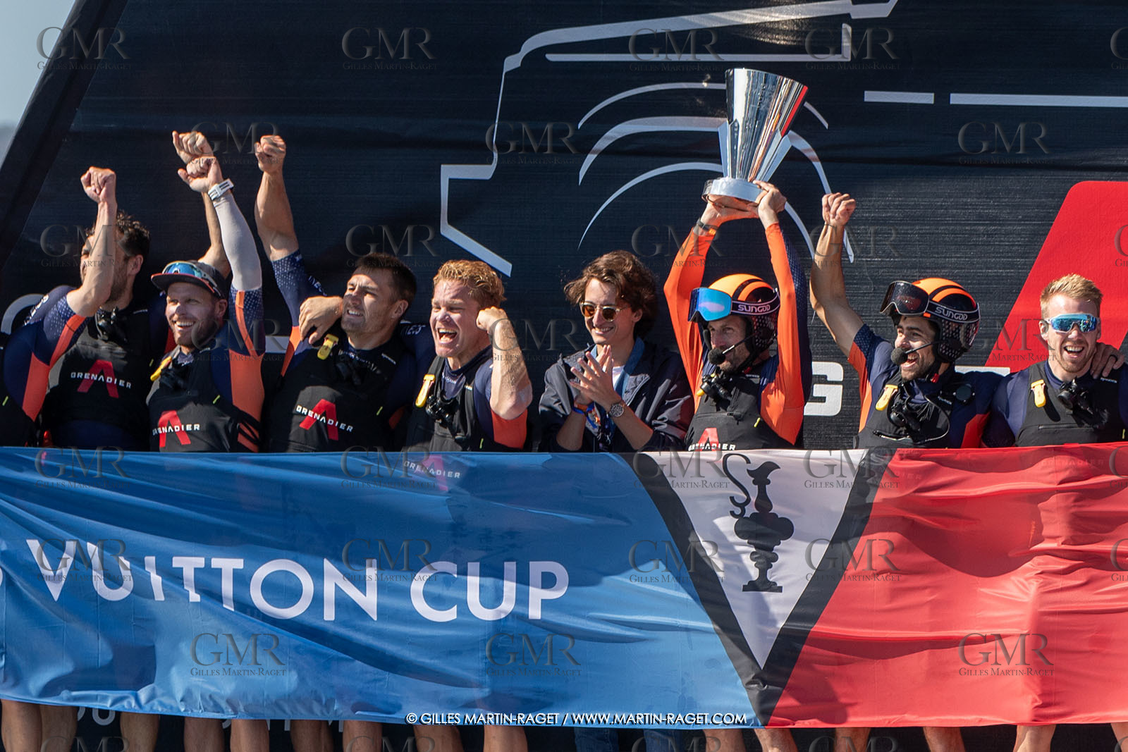 04 10 2024, Barcelona (ESP), 37th America's Cup, Louis Vuitton Cup Final, Race Day 7