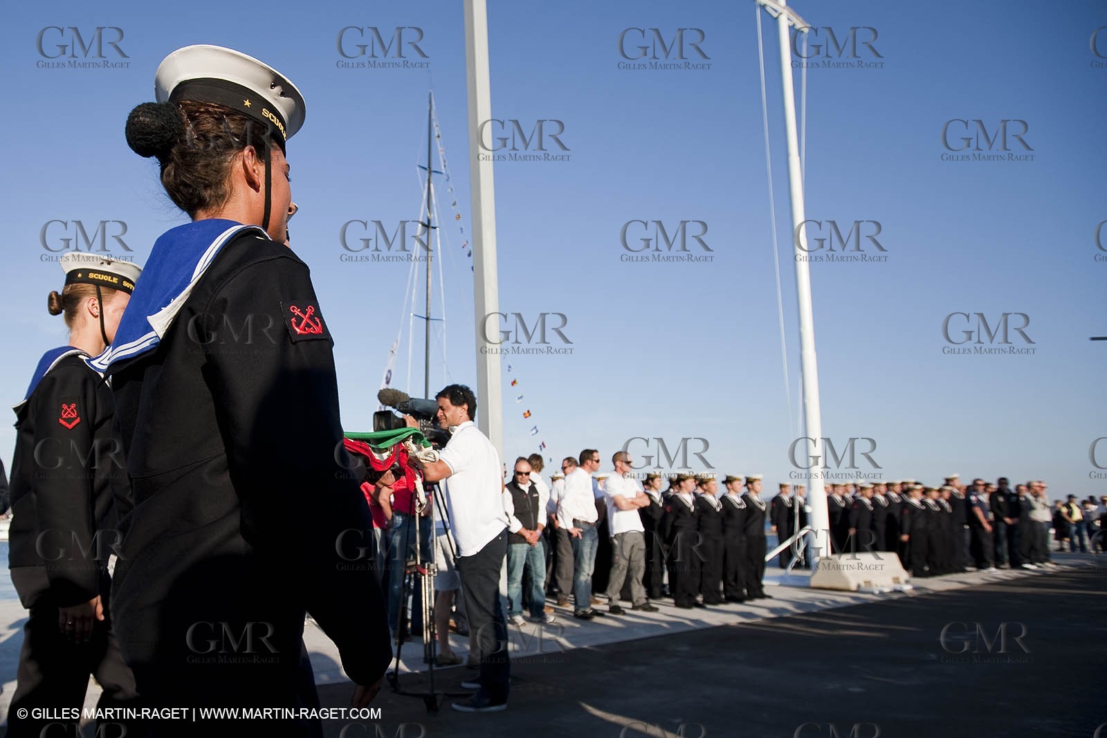 19 05 2010 - La Maddalena (ITA, Sardinia) Louis Vuitton Trophy - BMW ORACLE Racing - Training