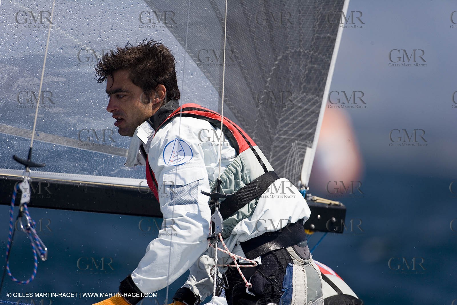 27 04 2007 - 2007 Semaine Olympique Française - Hyères (South of France) - Day 6 - Medal Race - Team France - Tornado - BESSON-JARLEGAN