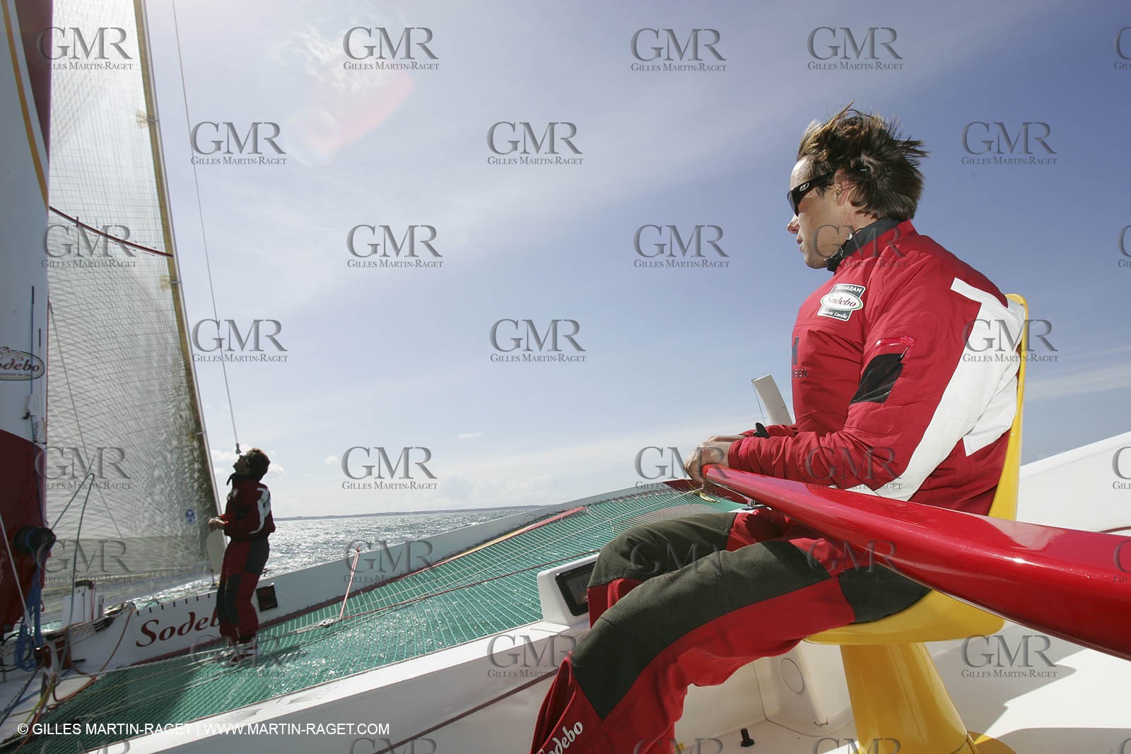 Orma 2005 - Sodebo - April training - Thomas Coville + Jacques Vincent