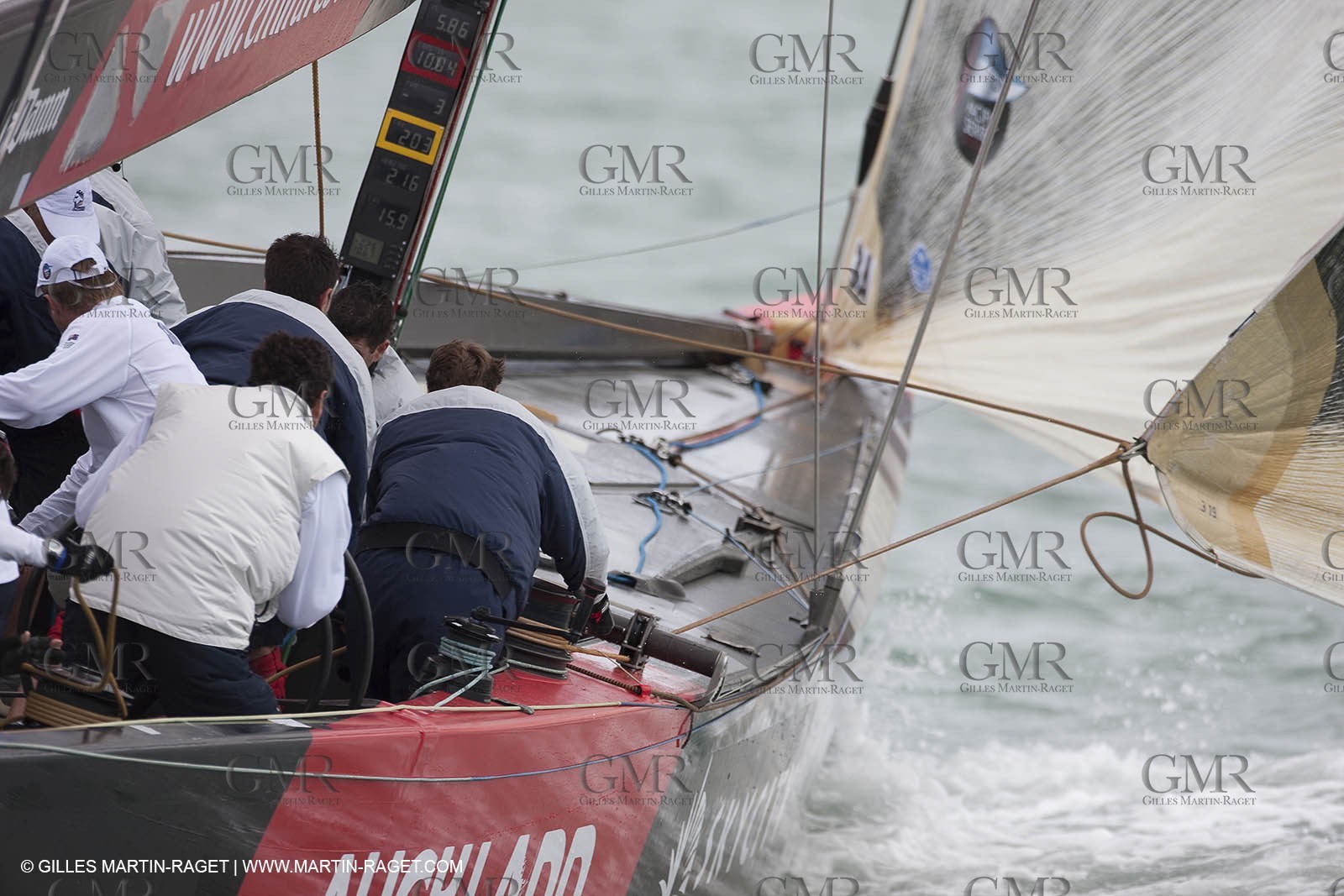 30 01 2009 - Auckland (NZL) - Louis Vuitton Pacific Series - Racing Day 1