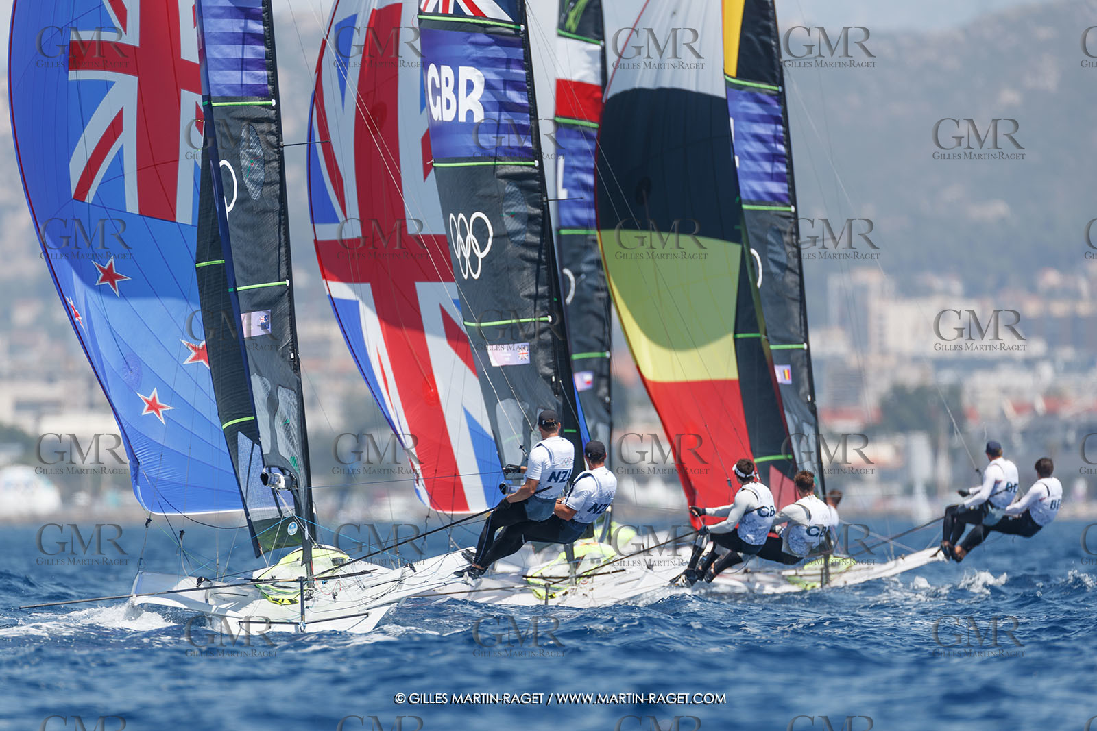 26 07 2024, Marseille (FRA), Paris 2024 Olympic Games, Sailing, Free trainings
