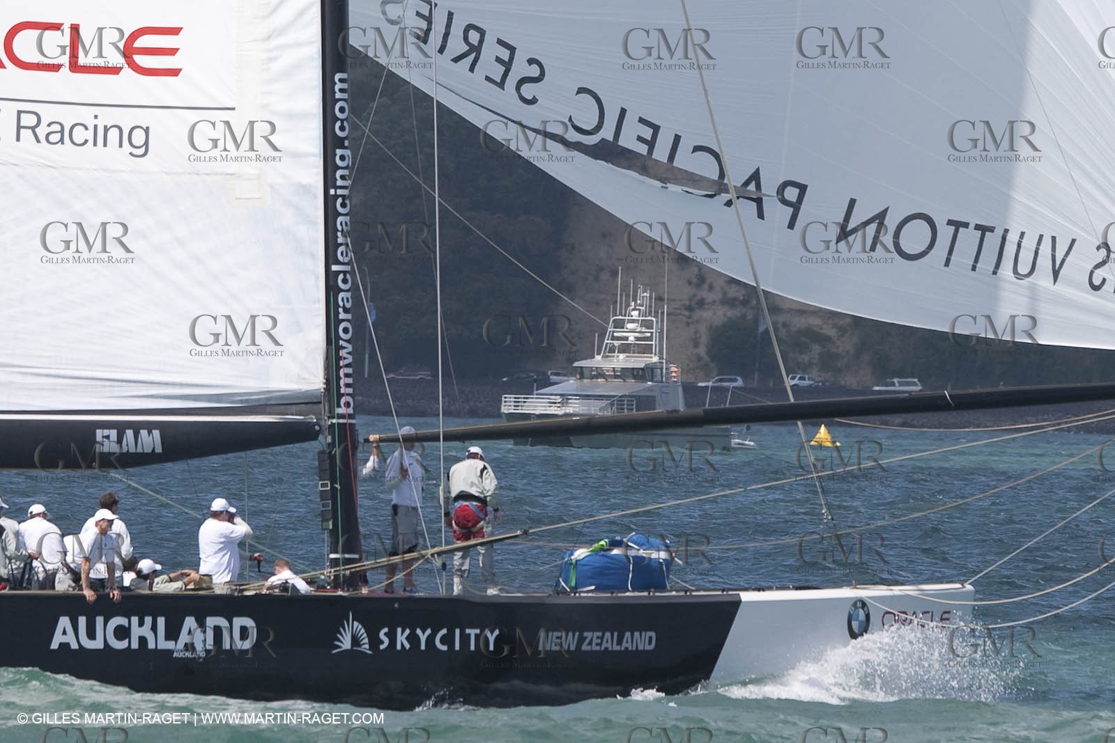 03 02 2009 - Auckland (NZL) -  Louis Vuitton Pacific Series -  Racing Day 4 - Round Robin 1