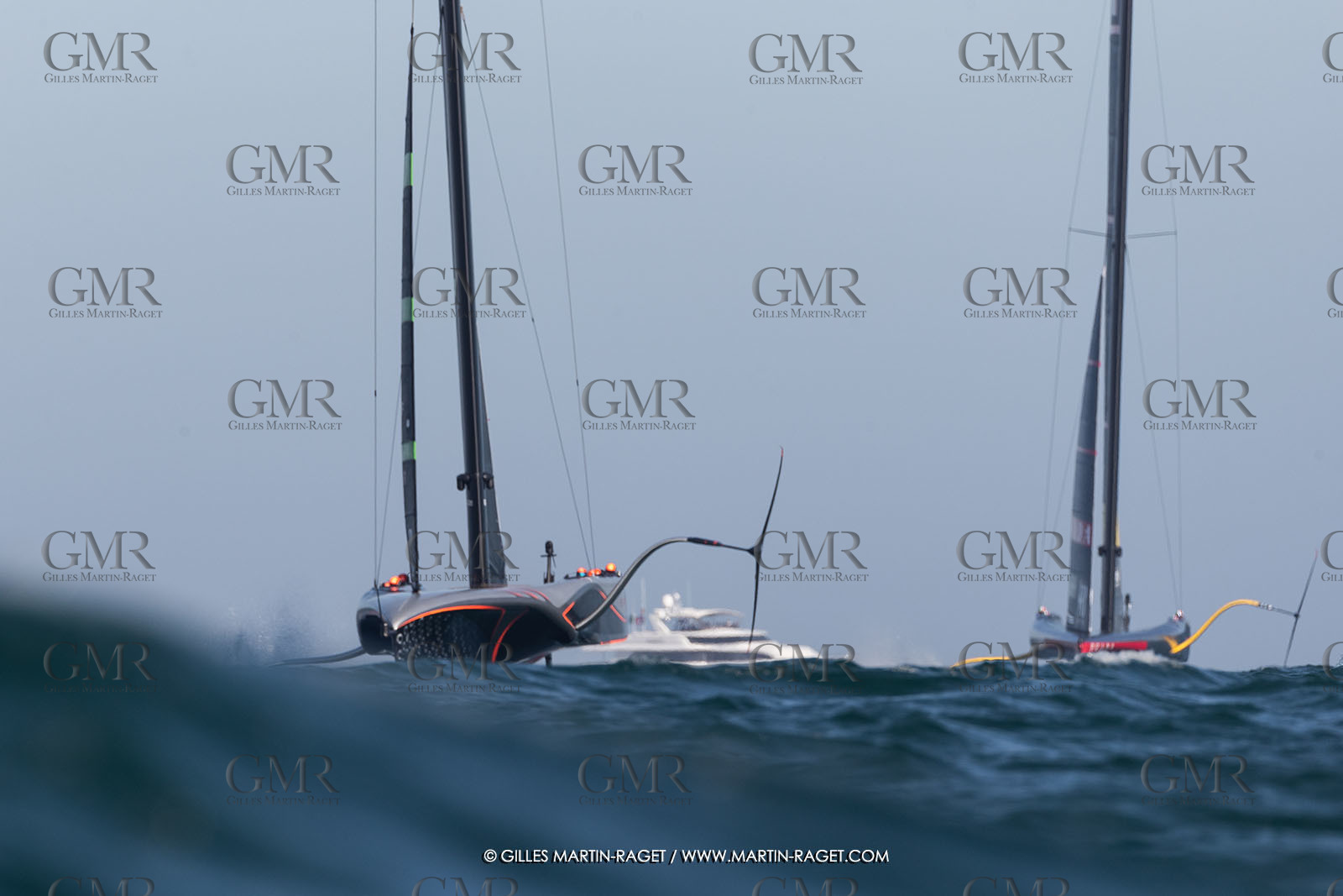 26 09 2024, Barcelona (ESP), 37th America's Cup, Louis Vuitton Cup Final, Race Day 1