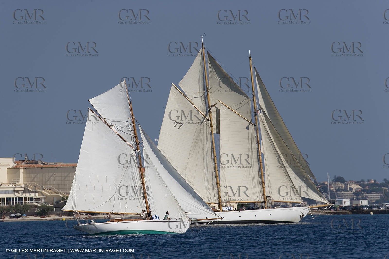 Sailing, Classic yachts, Regates Royales Cannes 2006