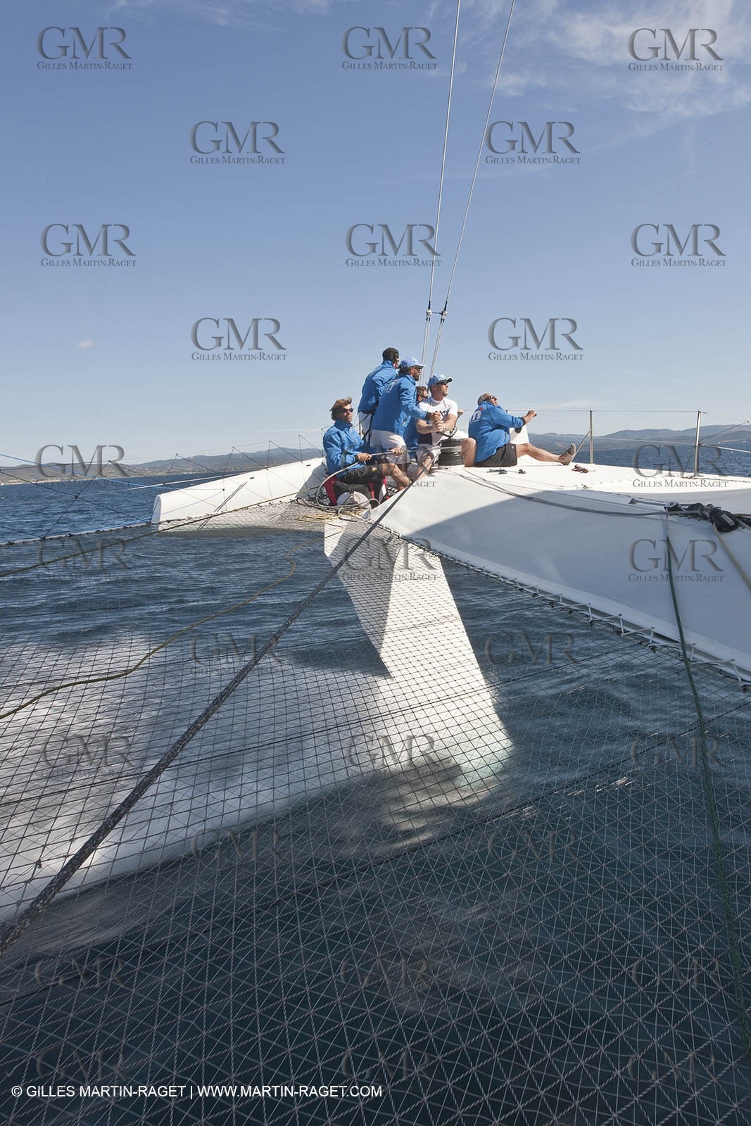 05 09 2009 - Hyères (FRA, 83) Hydroptère beat the overal sailing speed record with a run at 51,36 knts ( subjet to ratification by WSSRC)