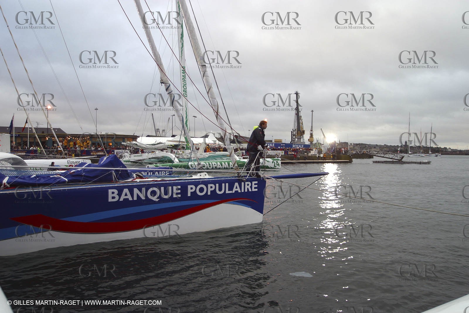 Route du Rhum 2002 - Saint Malo - ORMA 60' Trimarans Start