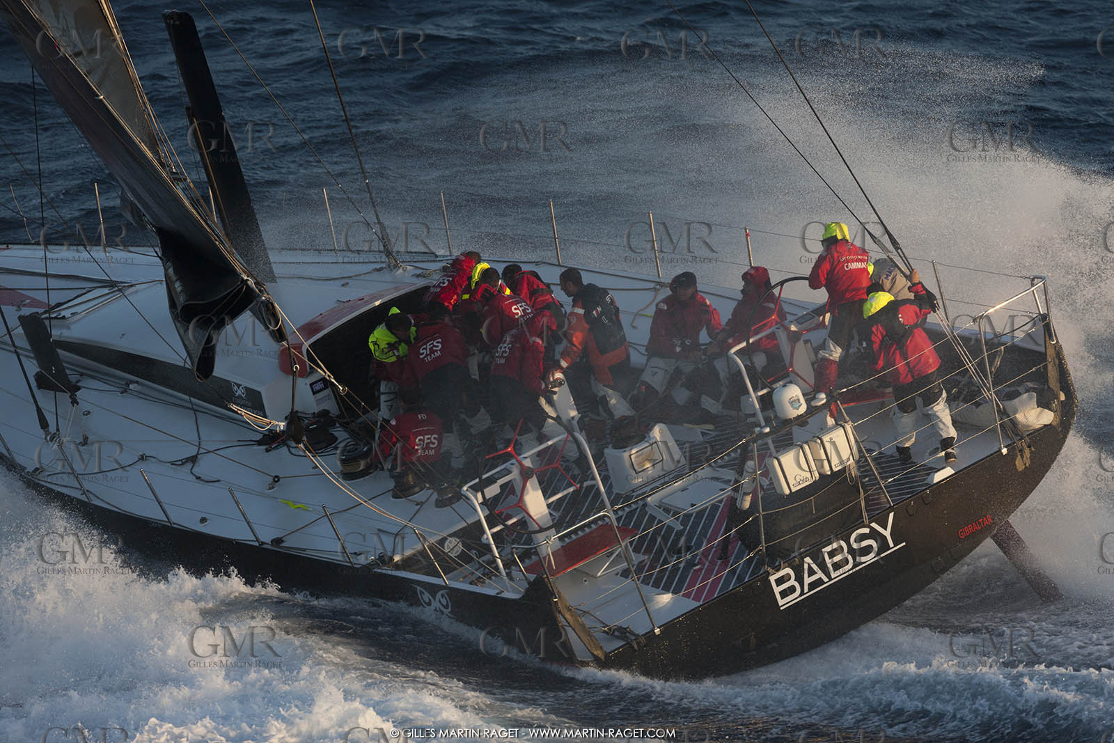 09 10 2017, Calvi (FRA,20), VOR 70 Babsy, Tentative de record autour de la Corse à la voile, skipper Franck Cammas