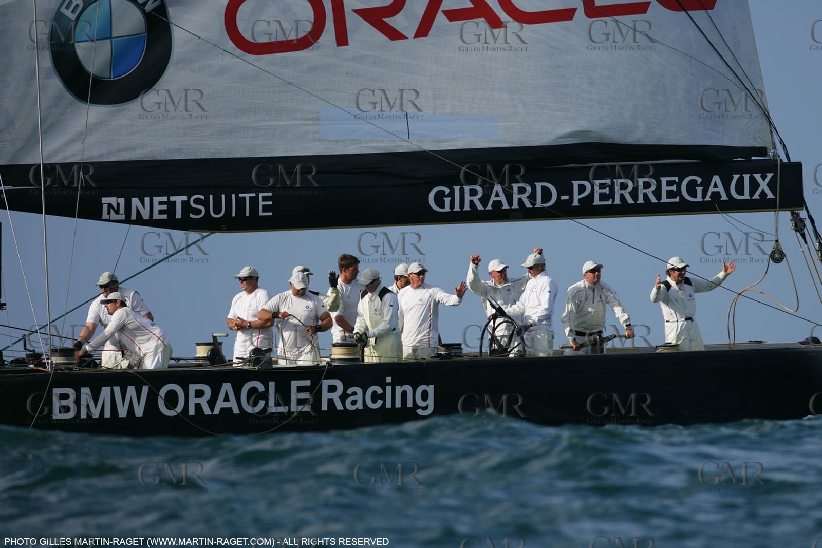 28 04 2007-Valencia (Spain)- 32nd America's Cup - Louis Vuitton Cup - RR1 - Day13 - BMW ORACLE Racing