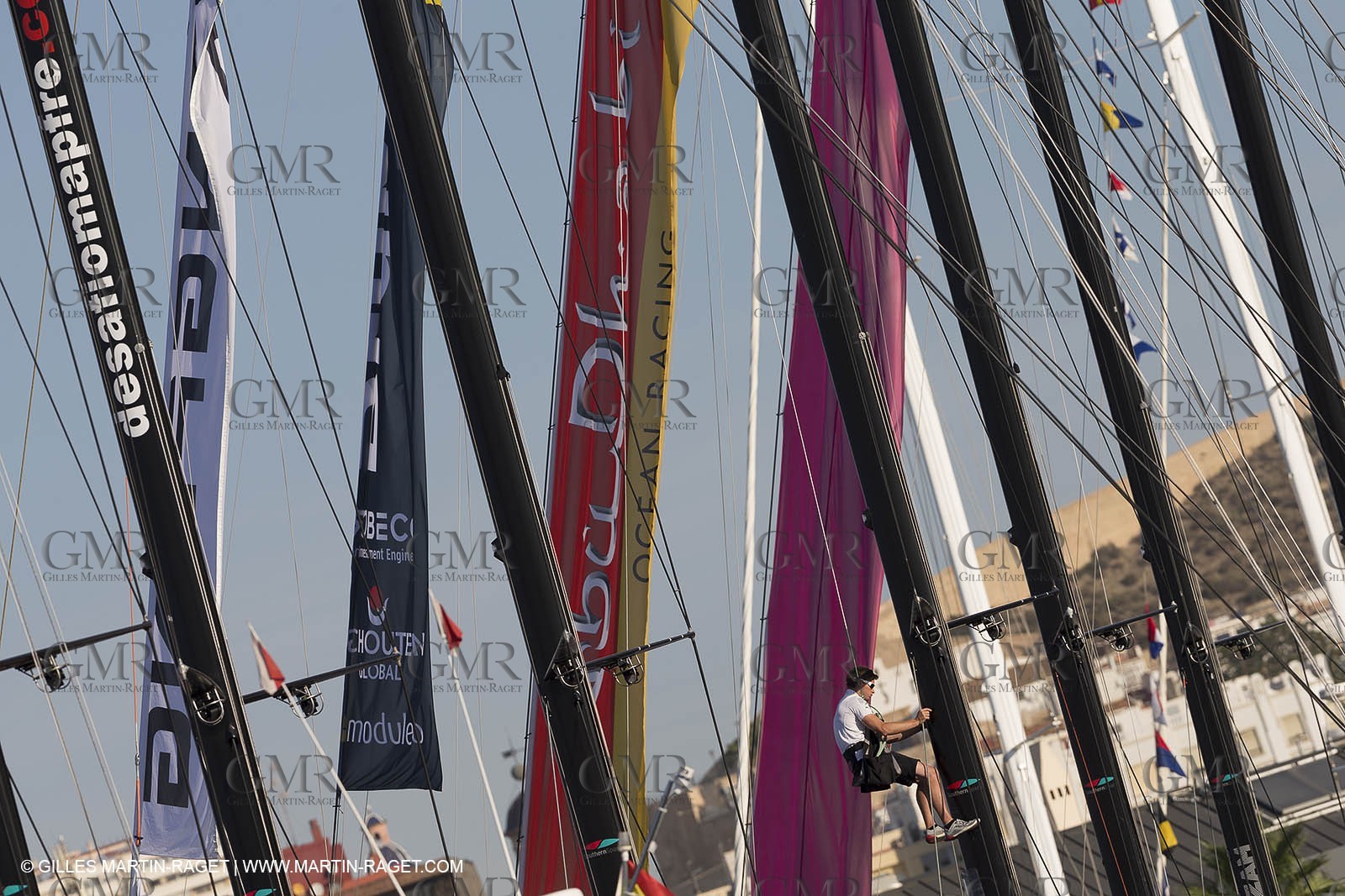 07 10 2014, Alicante (ESP), Volvo Ocean Race 2014-15, Team Alvimedica