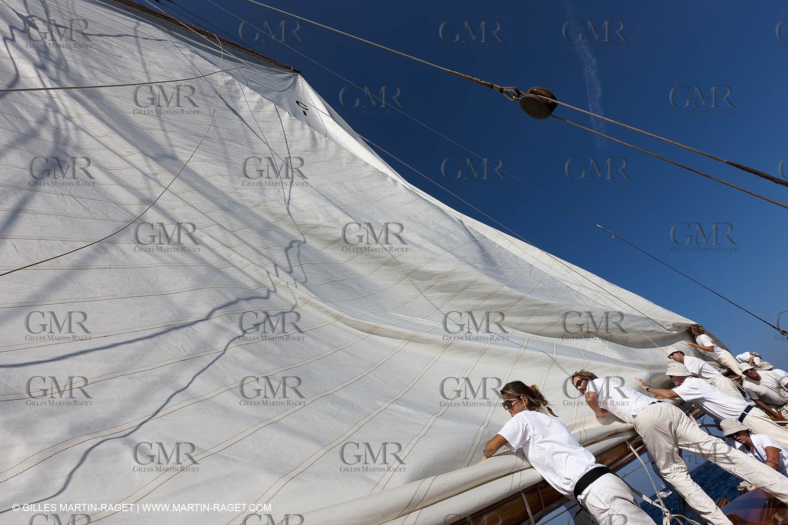 01 10 2011 - Saint Tropez (FRA,13) - Voiles de Saint Tropez 2011 - Yachts classiques - Jour 5 - A bord Mariquita