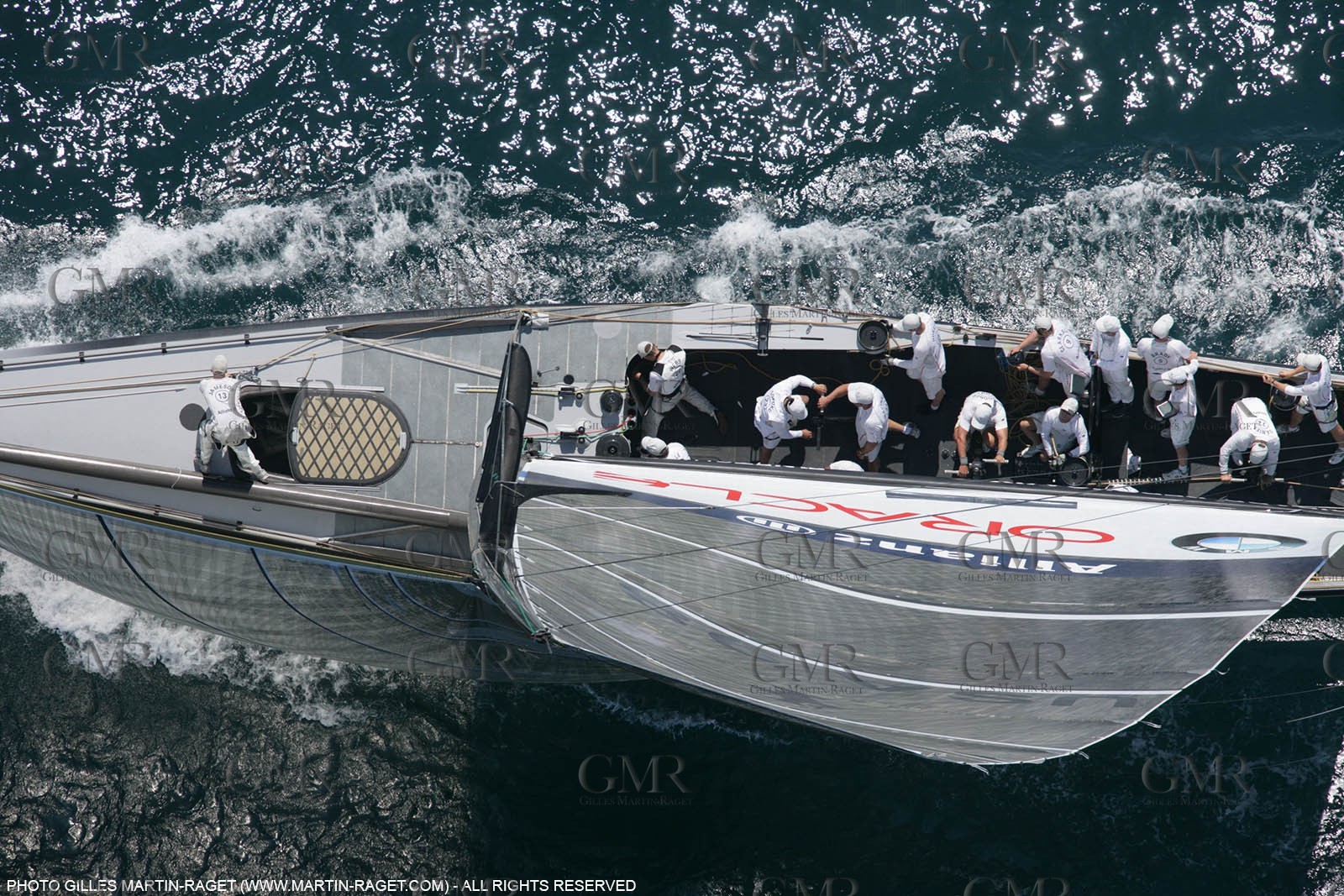 09 05 2007-Valencia (Spain)- 32nd America's Cup - Louis Vuitton Cup - RR2 - Day 11 - BMW ORACLE Racing