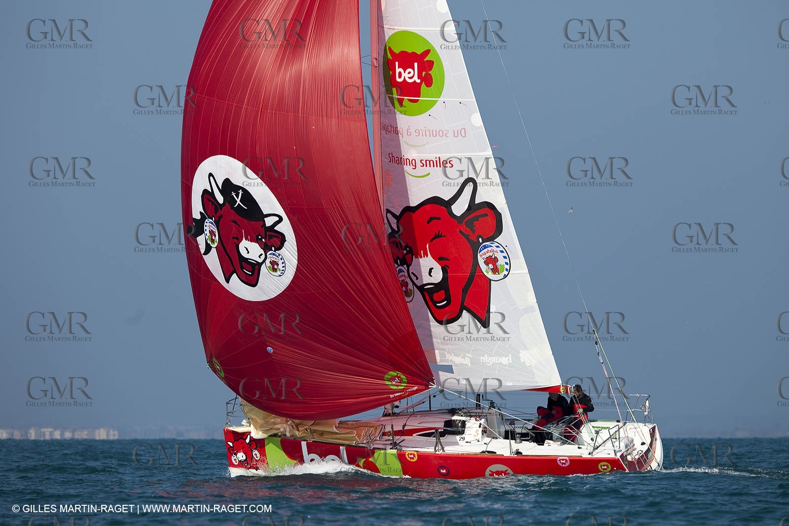 13 03 2010 -  La Grande Motte   Port Camargue (FRA) - Groupe Bel - Kito de Pavant   Sebastien Audigane training for Transat AG2R