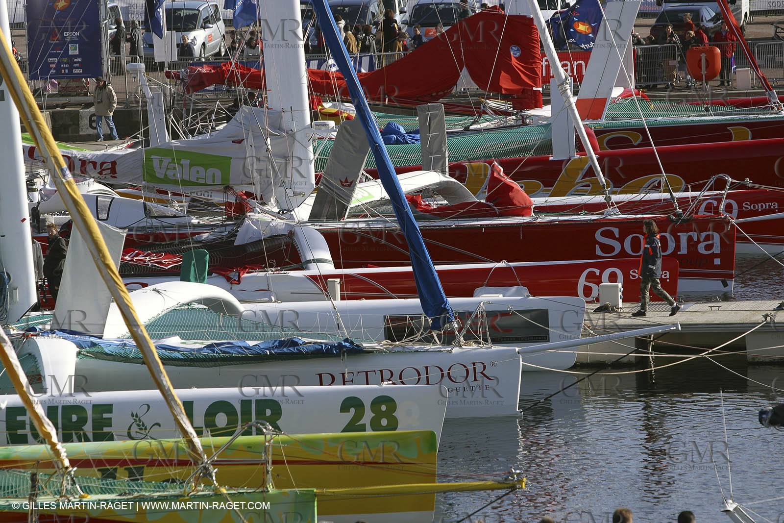 Route du Rhum 2002 - Saint Malo - Preparation