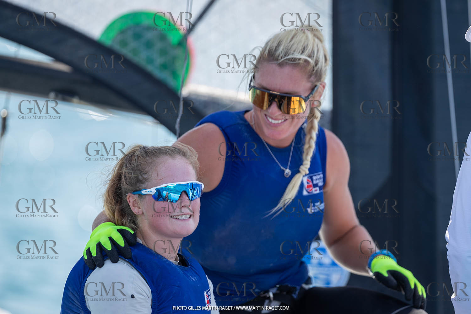 16 07 2023, Marseille, (FRA), Paris 2024 Olympic Games 2024 Sailing Test Event, Day 8, Medal race 49er FX