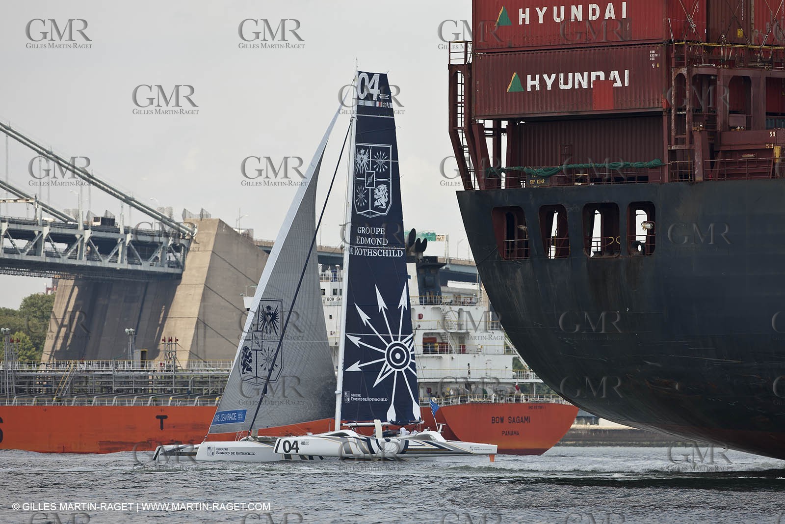 03 07 2012 - New York (USA, NY) - Krys Ocean Race prologuie - arrival in New York