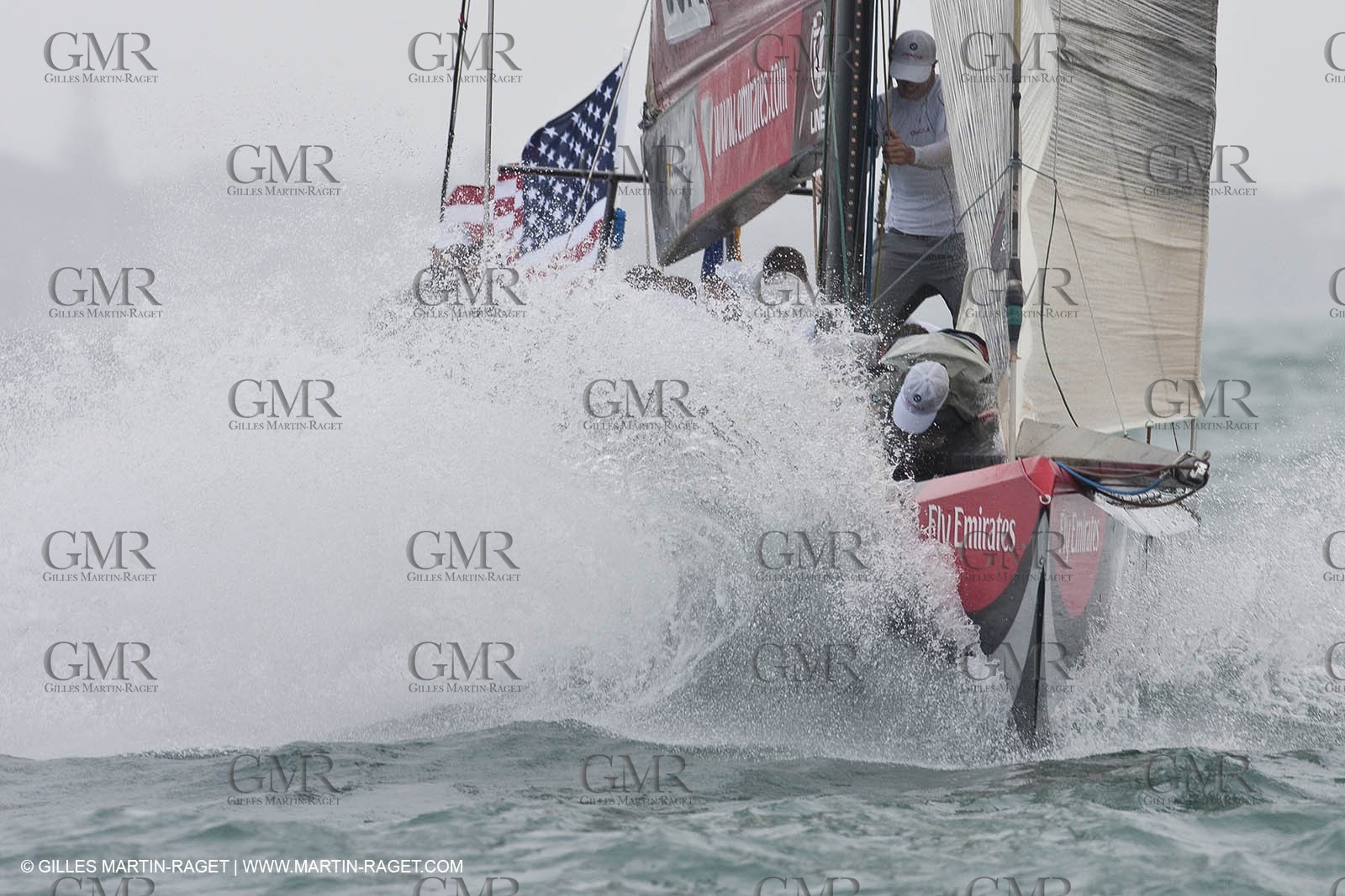 09 02 2009 - Auckland (NZL) -  Louis Vuitton Pacific Series -  Racing Day 9 - Round Robin 2