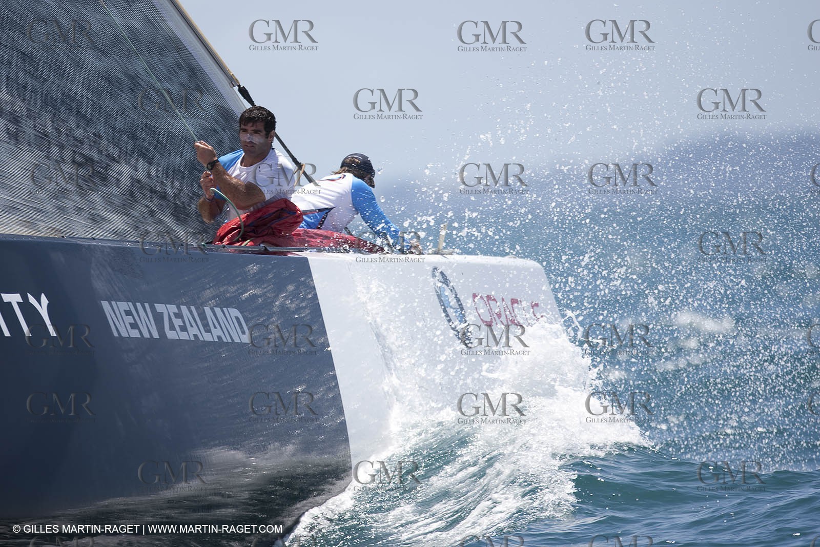 29 01 2009 - Auckland (NZL) -  Louis Vuitton Pacific Series - BMW ORACLE Racing - Training
