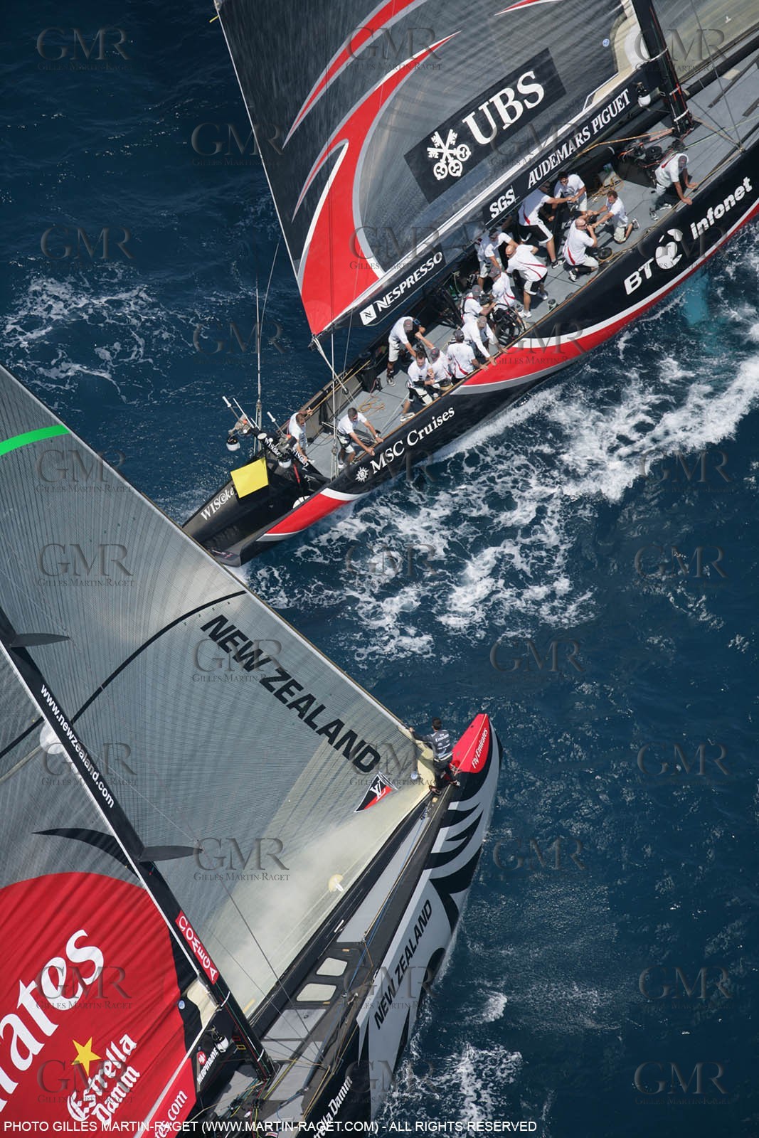 2' 06 2007-Valencia (Spain)- 32nd America's Cup - Final Match - Day 2