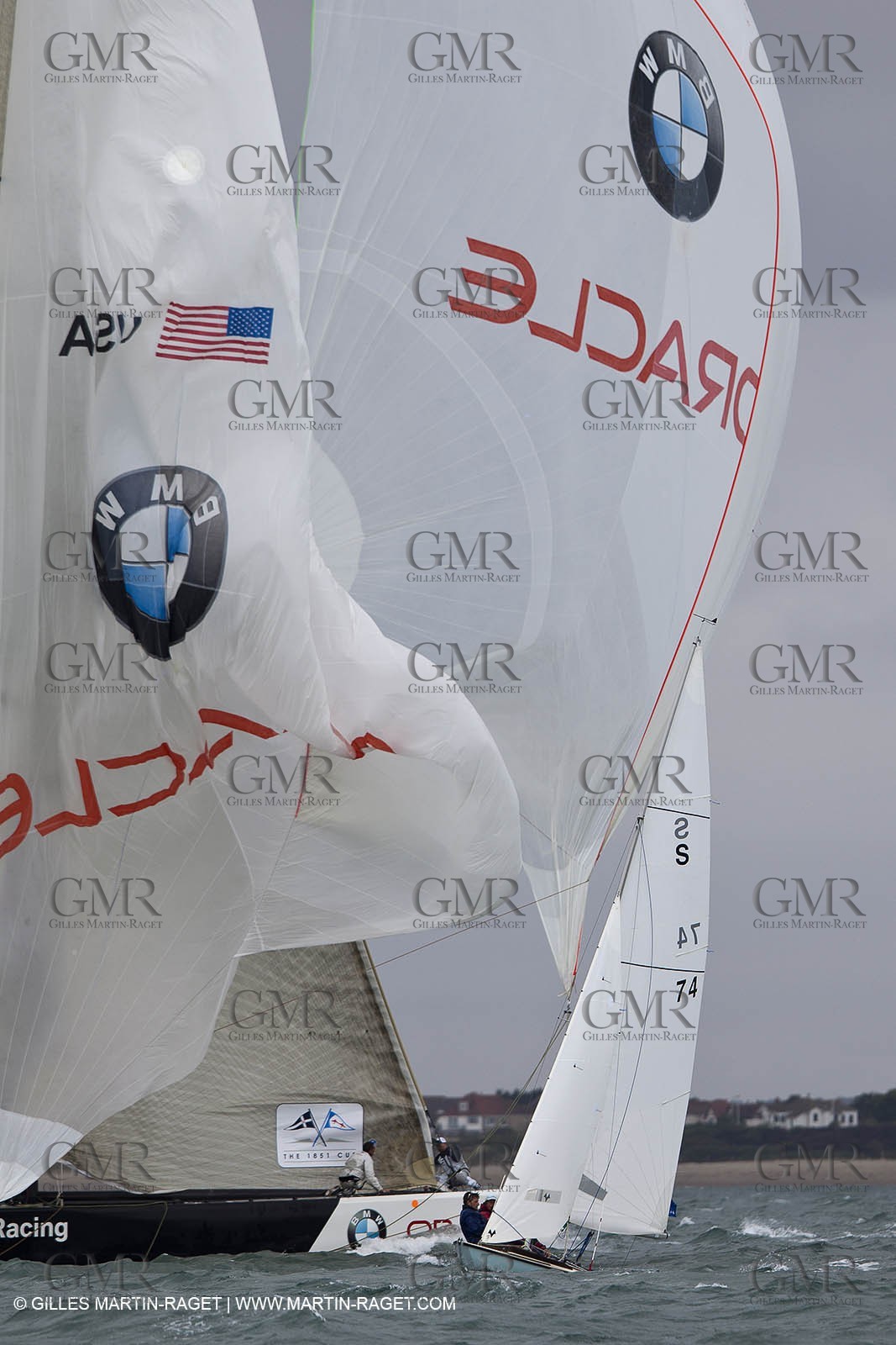 06 08 2010 - Cowes (UK, IOW) - The 1851 Cup -  BMW ORACLE Racing - Day 4.