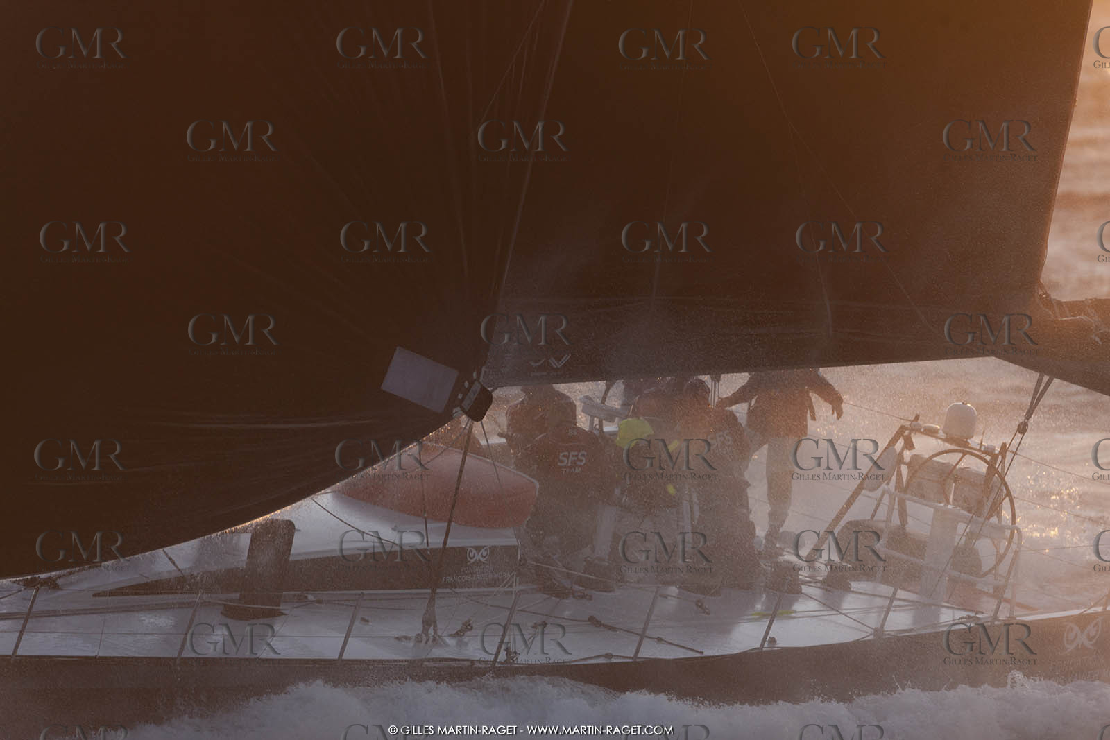 09 10 2017, Calvi (FRA,20), VOR 70 Babsy, Tentative de record autour de la Corse à la voile, skipper Franck Cammas