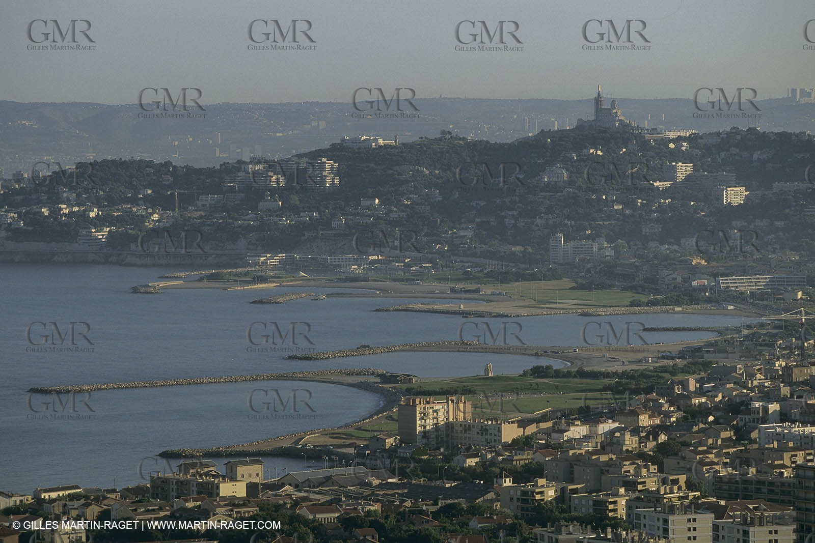France, Provence, Marseille, villages-quartiers, Plages du Prado