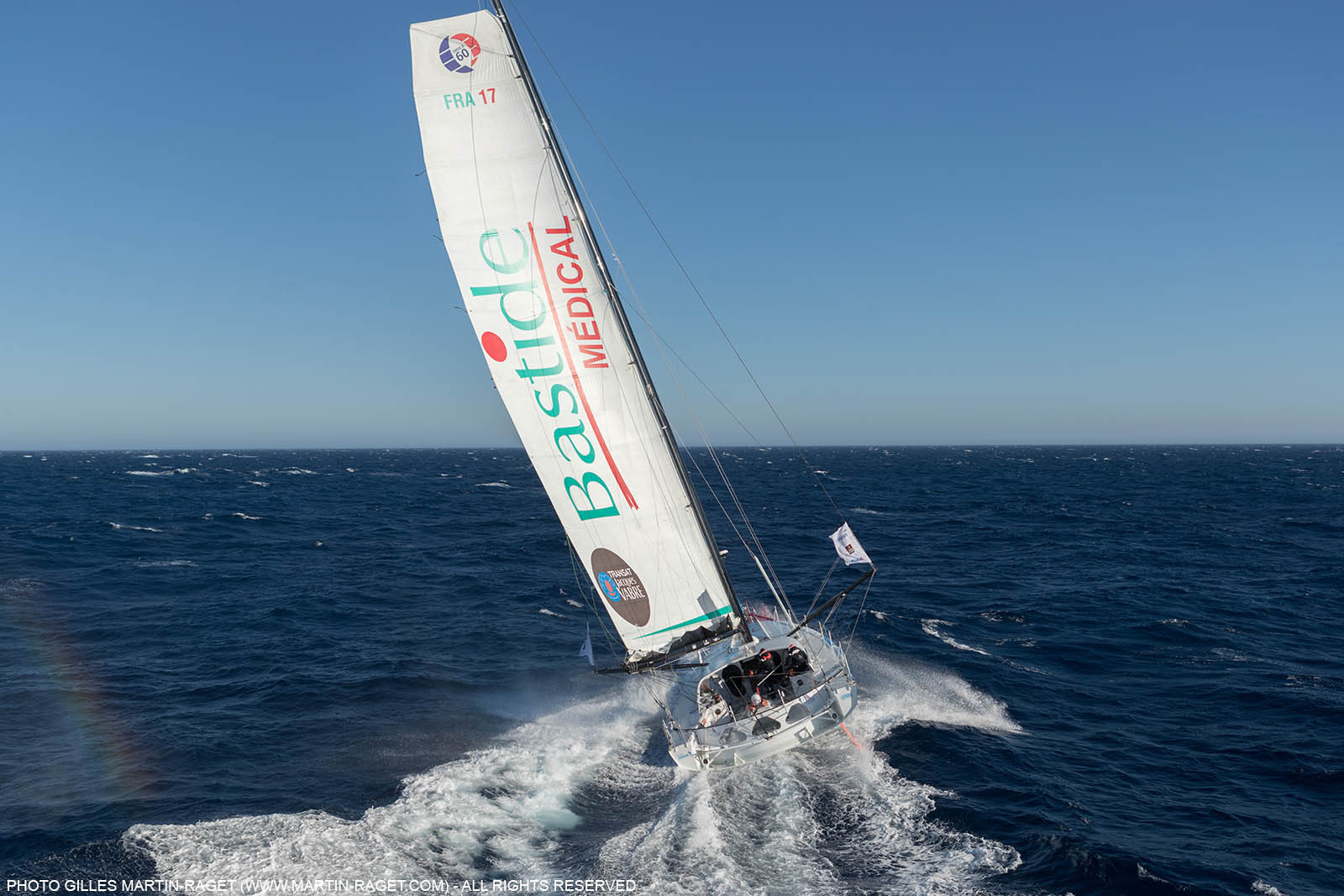 13 07 2017, Port Camargue (FRA,30), Transat Jacques Vabre 2017, Bastide Otio (Kito de Pavant, Yannick Bestaven), offshore trainings