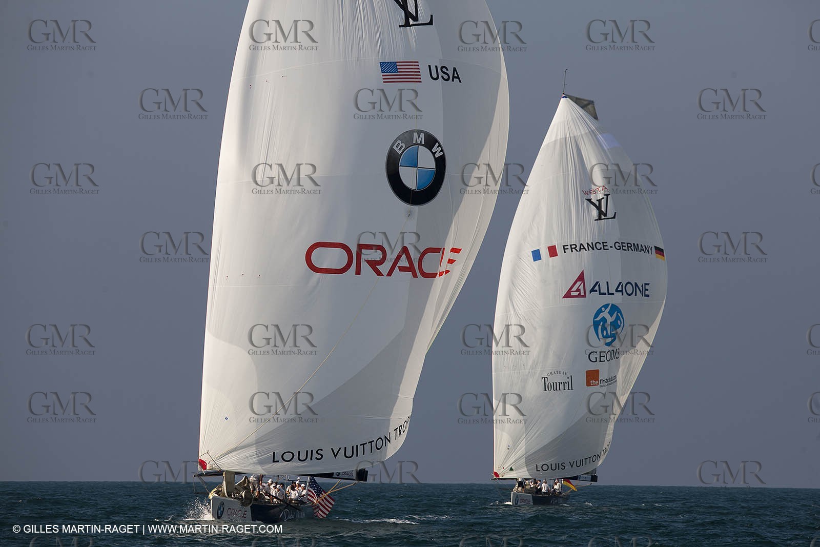 26 11 2010 - Dubai (UAE) - Dubai Louis Vuitton Trophy -1 2 final - BMW ORACLE Racing Vs All4One