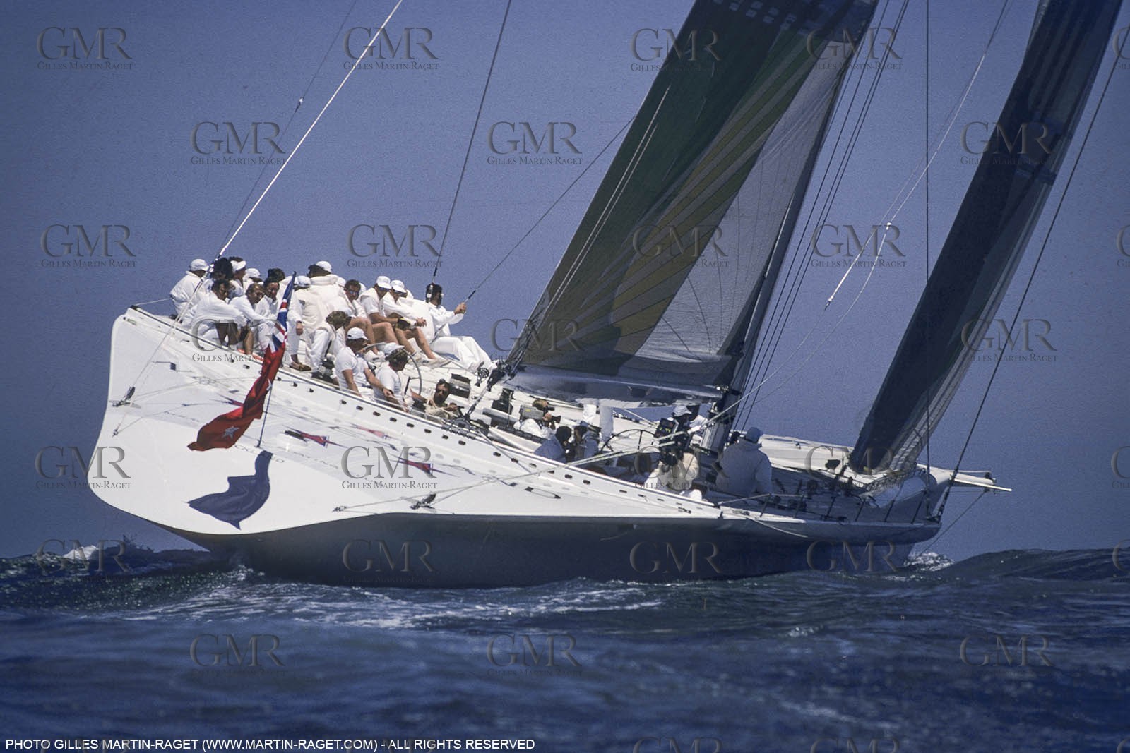 Sailing, Yacht Racing, America's Cup XXVII, San Diego (USA,CA) 1988, Stars & Stripes Vs New Zealand