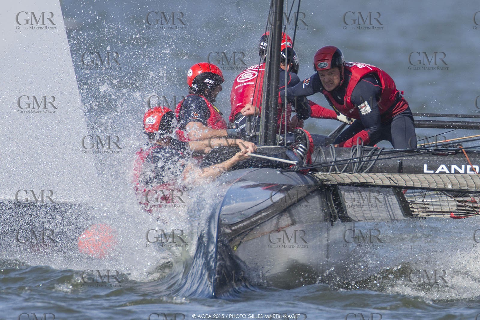 29 08 2015, Göthenburg, (SWE), 35th America's Cup, Louis Vuitton America's Cup World Series Göthenburg 2015, Race Day 1
