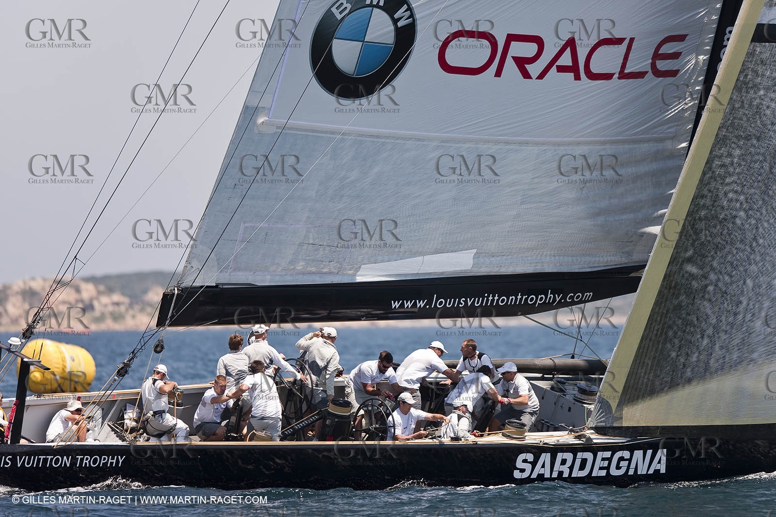 23 05 2010 - La Maddalena (ITA, Sardinia) Louis Vuitton Trophy - BMW ORACLE Racing - Racing Day 2