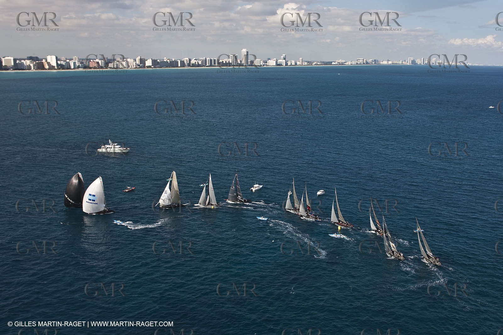 10 12 2010 - Miami (USA, FLA) - 2010 RC 44 World Champîonship - Oracle RC 44 Cup Miami - Day 5 - Fleet racing