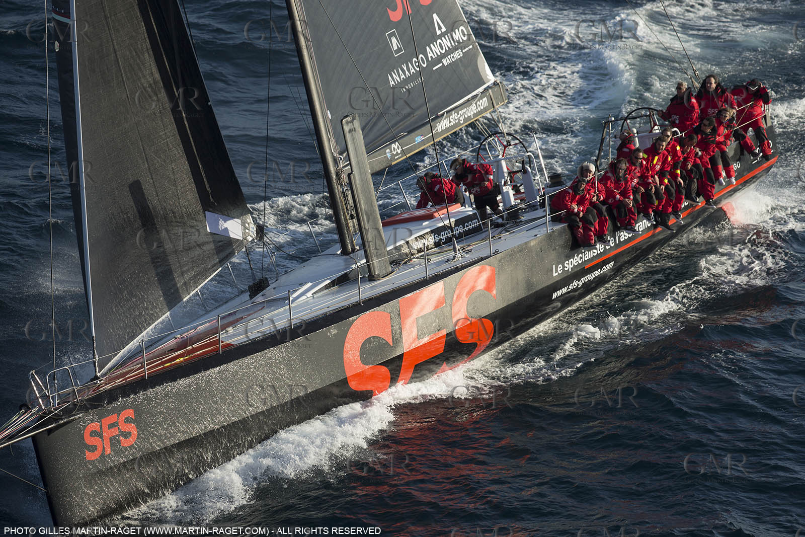 24 mars 2016   Marseille (FRA,13), SFS II (skipper Lionel Péan), last training before Marseille Sailing Week