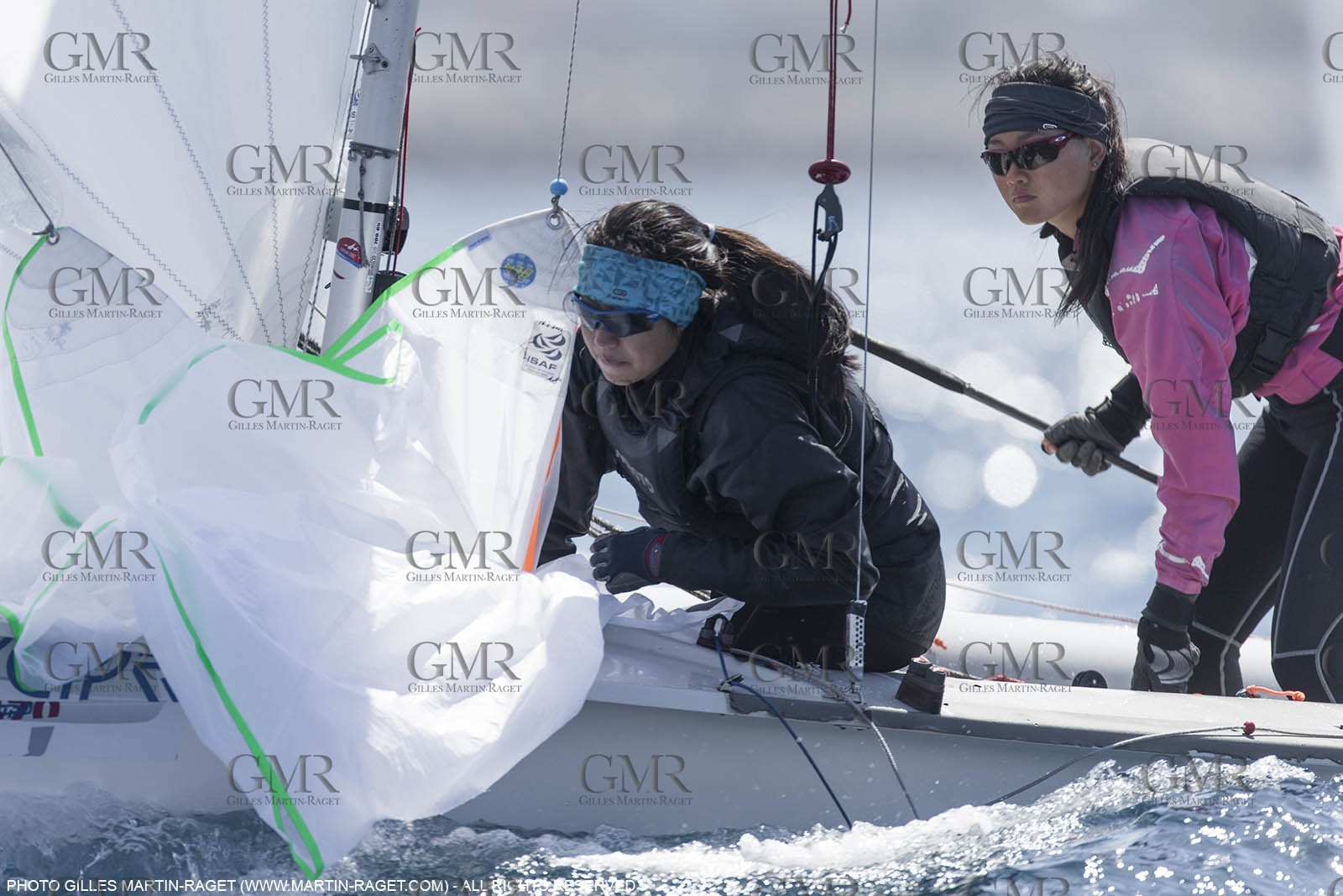 12 04 2015, Marseille (FRA), Yachting Club de la Pointe Rouge - Coupe Internationale de Printemps des 470, Final Day