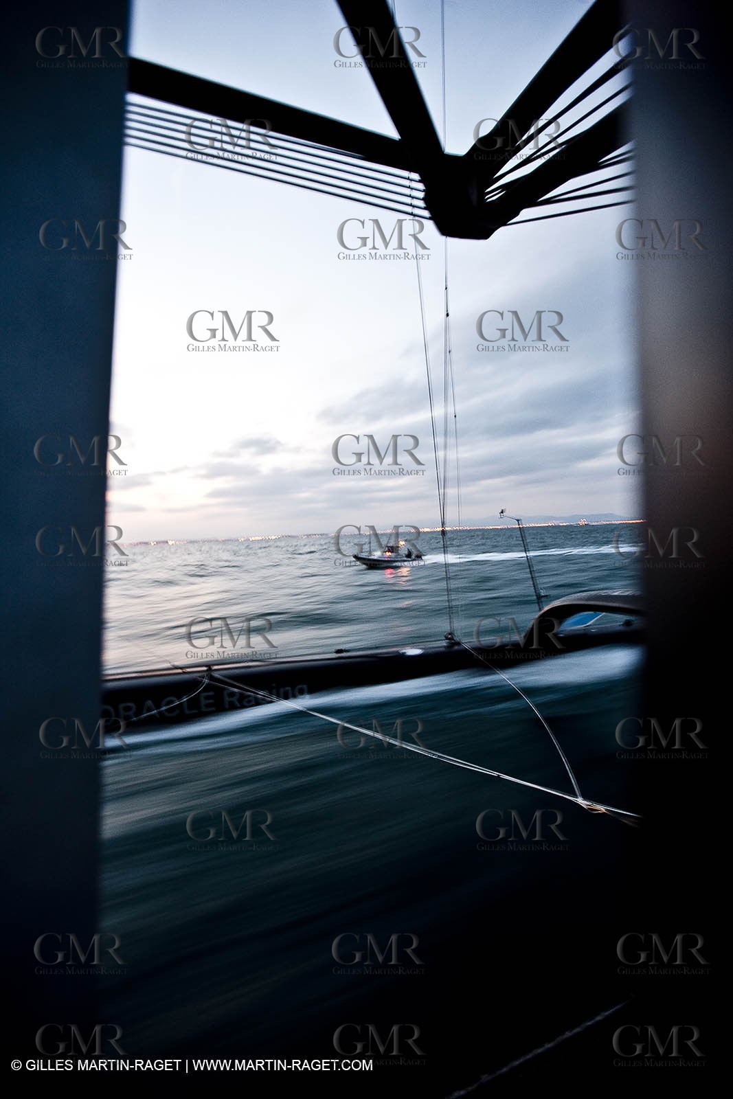 14 02 2010 - Valencia (ESP) - 33rd America's Cup - BMW ORACLE Racing - Race 2