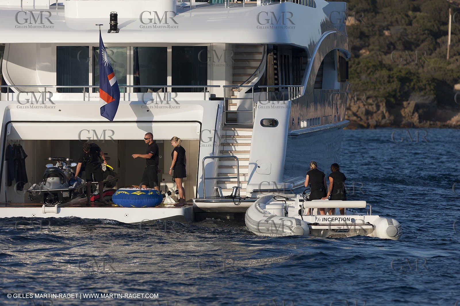 18 08 2011 - La Maddalena (ITA, Sardinia) - Motor yacht Inception