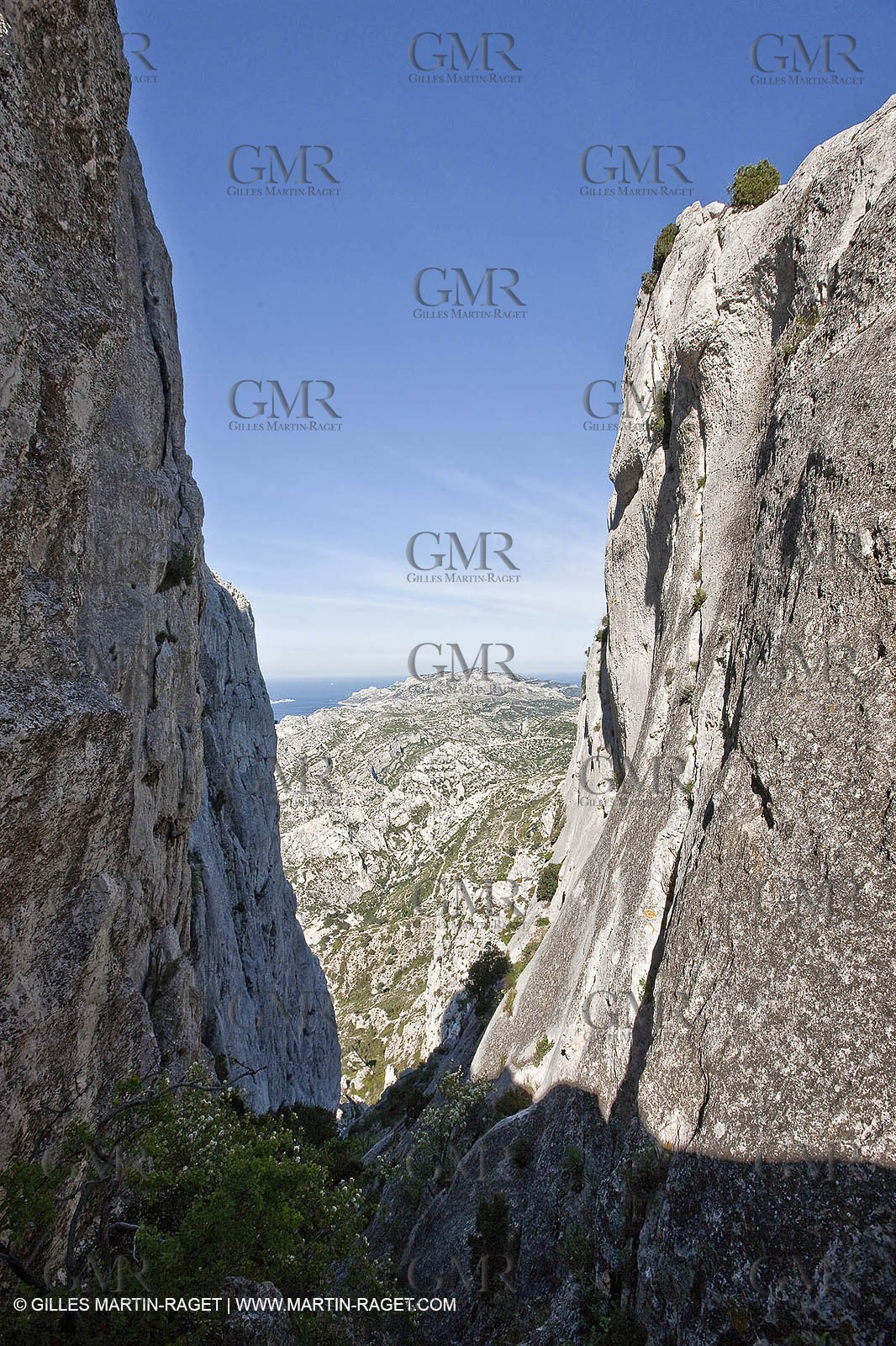 30 04 2009 - Marseille (FRA, 13) - Les Calanques - Couloir du Candelon