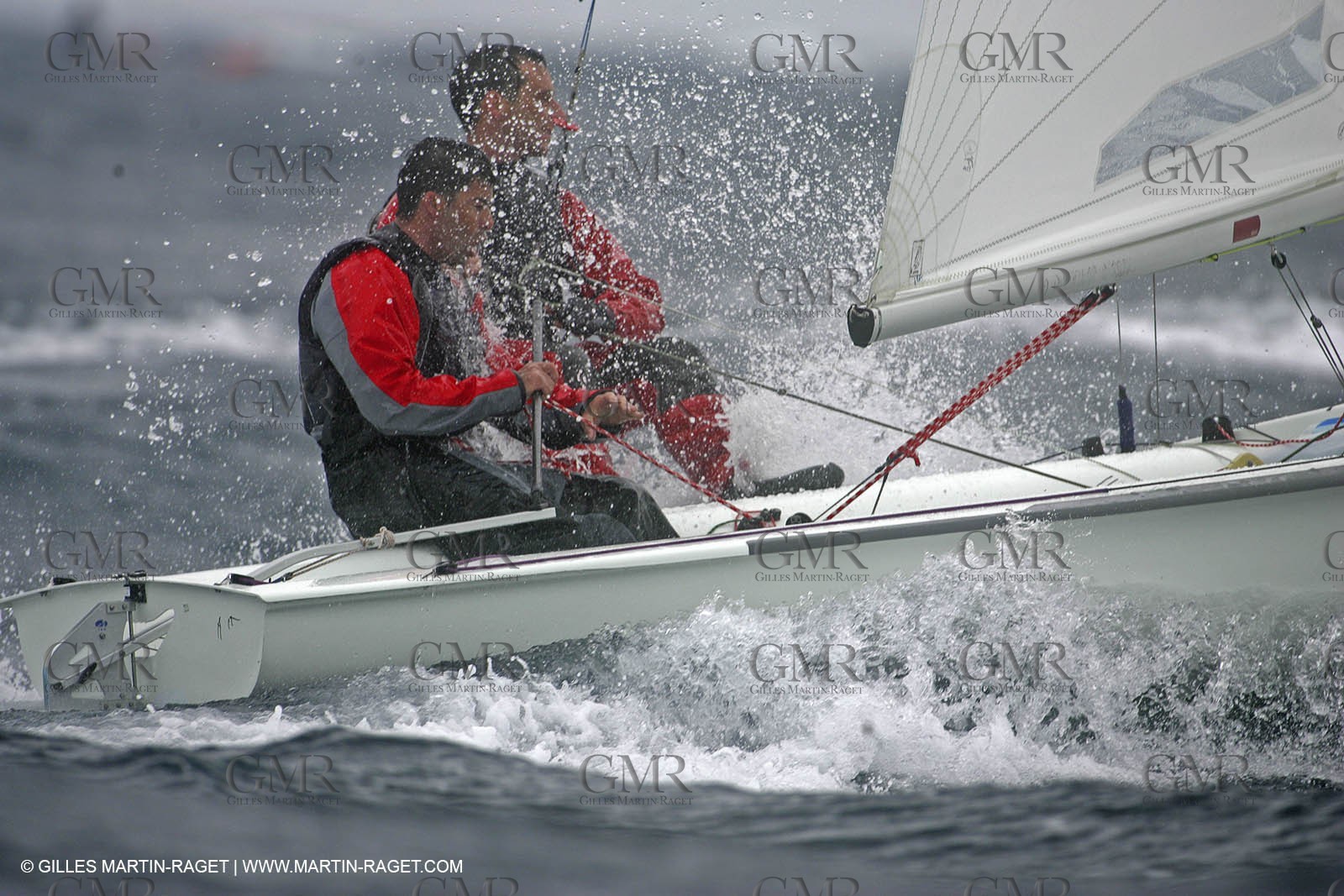 Semaine Olympique Française de Voile 2005 - Jour 1 - 470