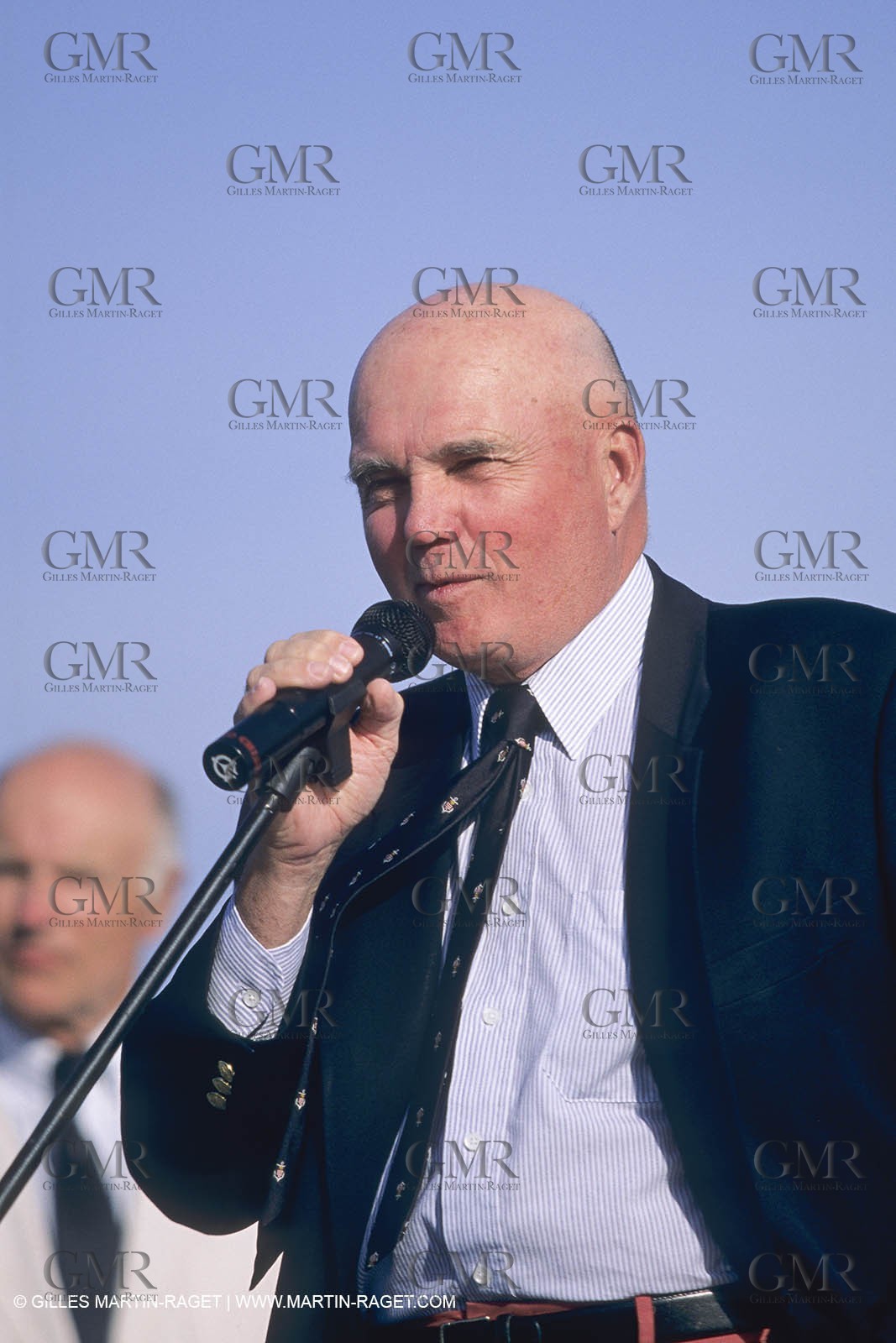 Sailing, ISAF President Paul Henderson