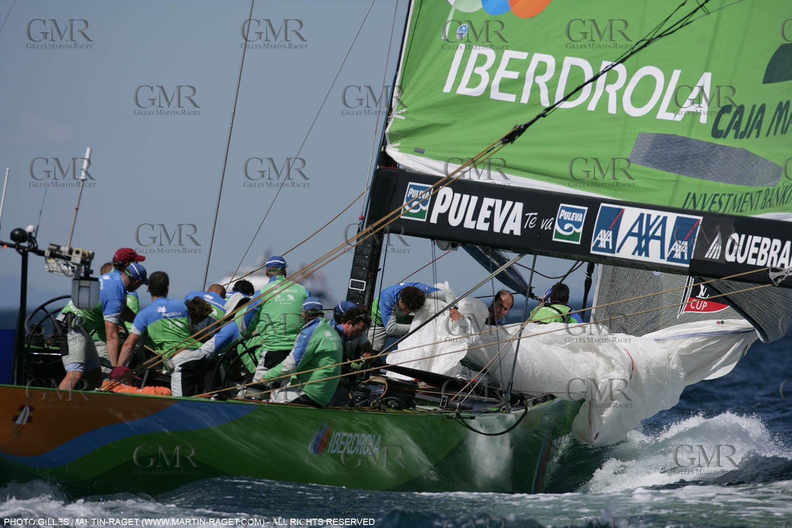 14 05 2007-Valencia (Spain)- 32nd America's Cup - Louis Vuitton Cup - Semi-final - Day 1 - BMW ORACLE racing