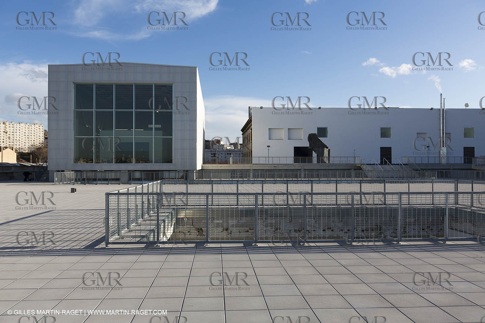 22 01 2013, Marseille, Fra, 13, Marseille Provence 2013, European Capital of Culture, Belle of May Revisited industrial site, Panorama Tower
