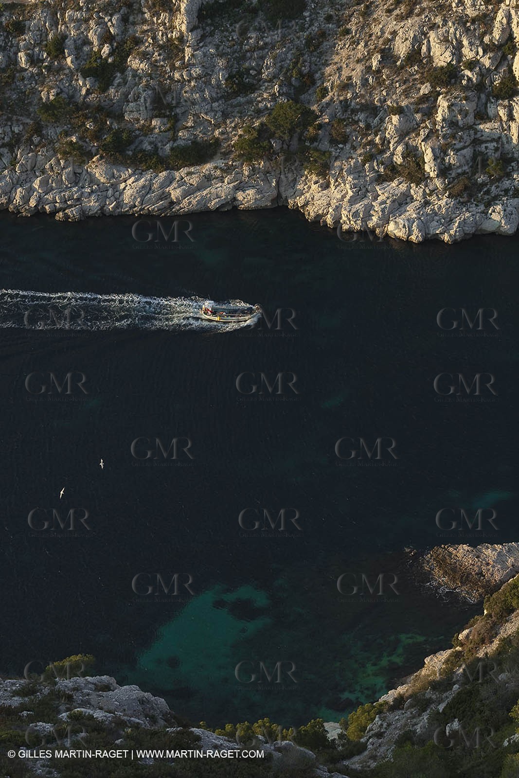 Décember 2009 - Marseille (FRA) - Les Calanques - Morgiou as seen from Sugiton Belvedere